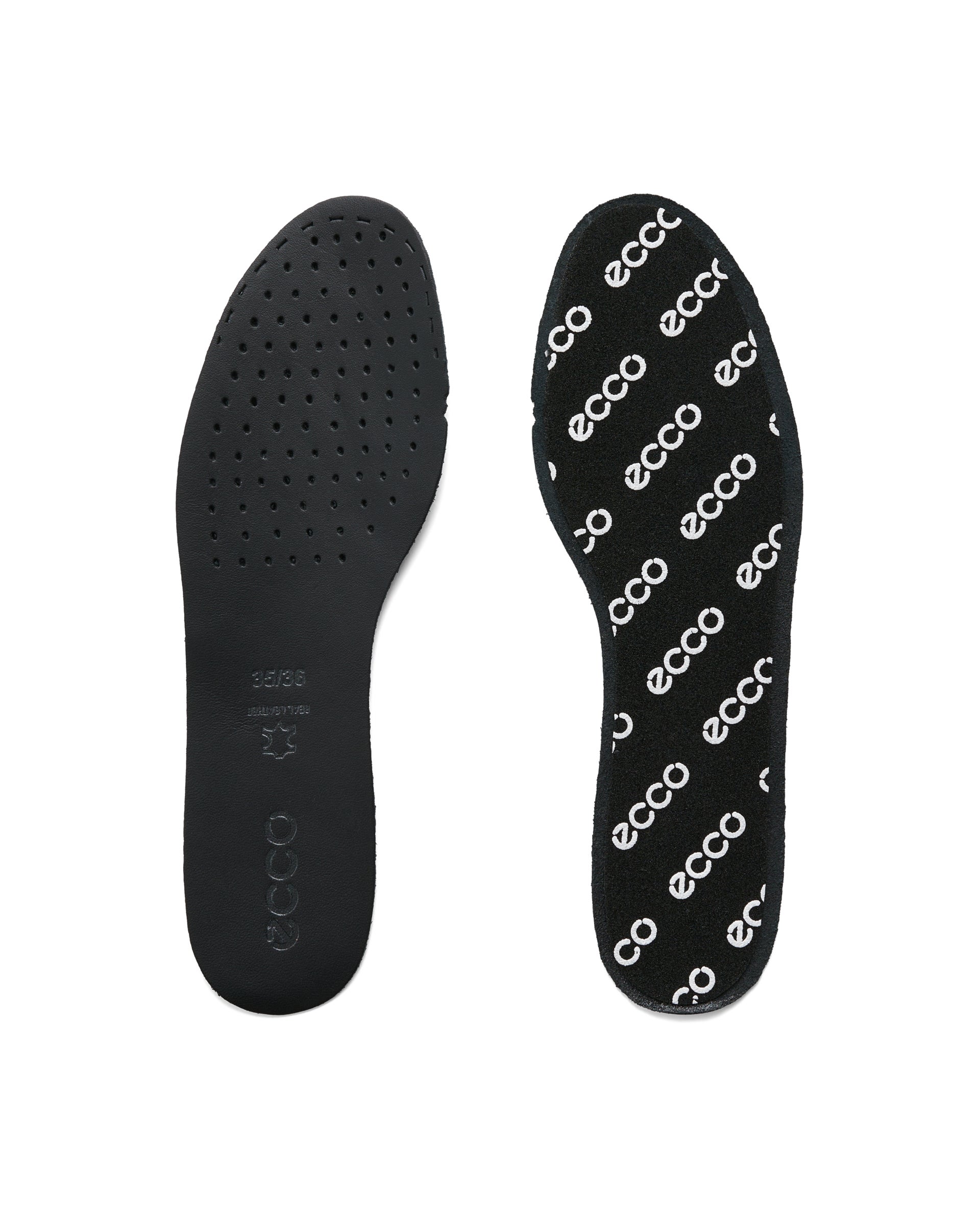 Ženski tanek stopalni vložek ECCO® Comfort - Črna - Detail-1