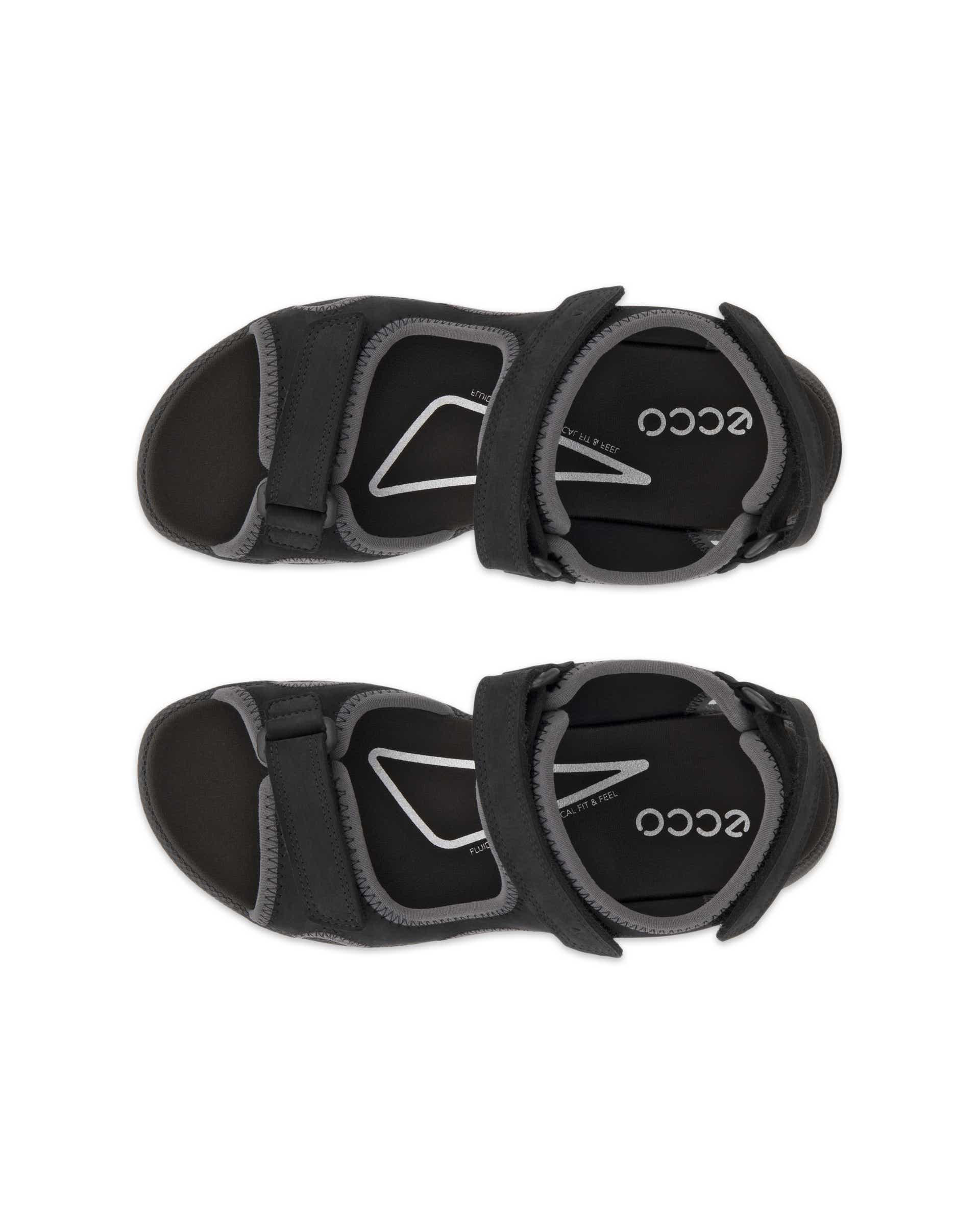 ECCO HIKE W SANDAL 3 STRAPS - Musta - Top left pair