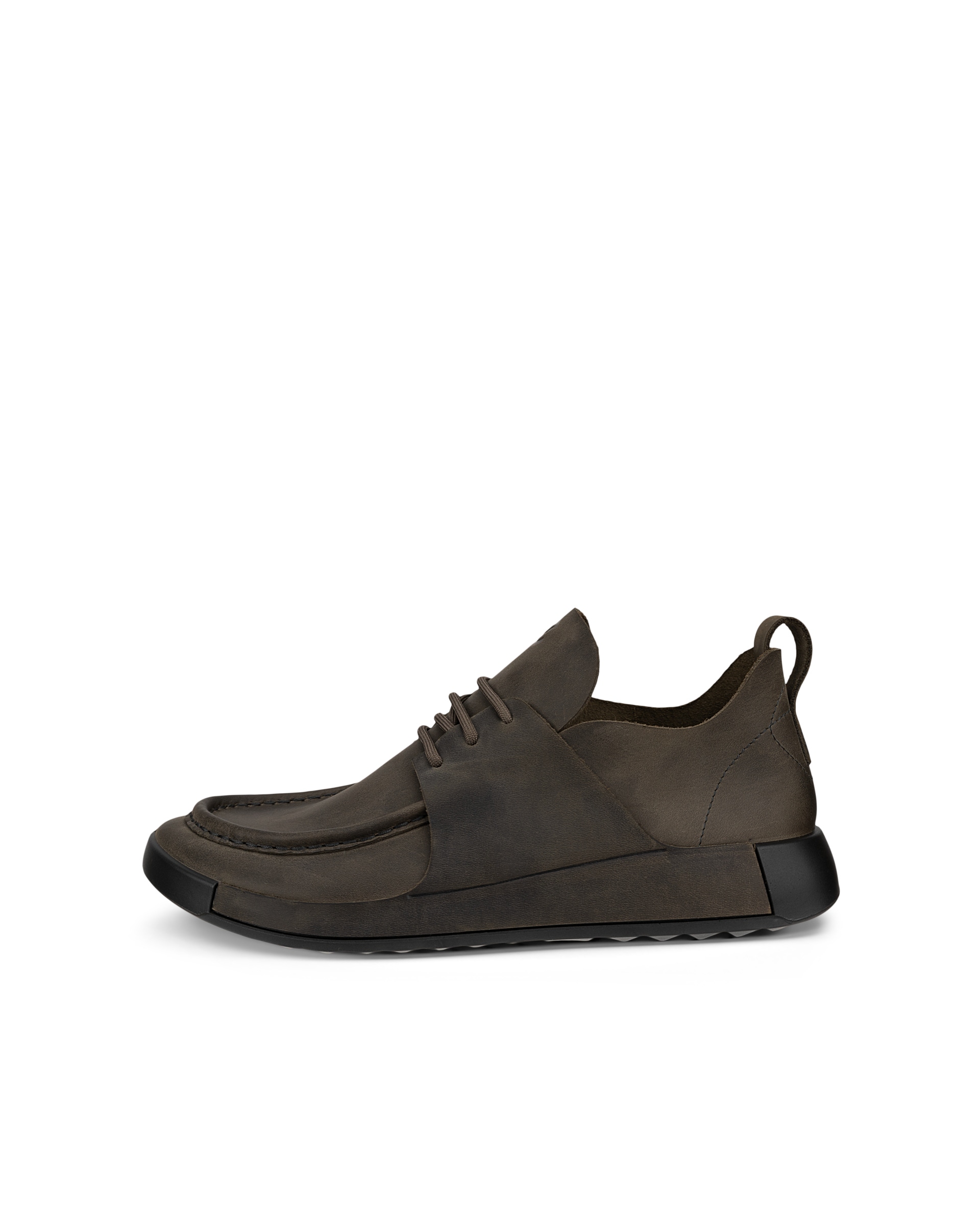 ECCO Cozmo メンズ ヌバックレースアップシューズ | ブラウン