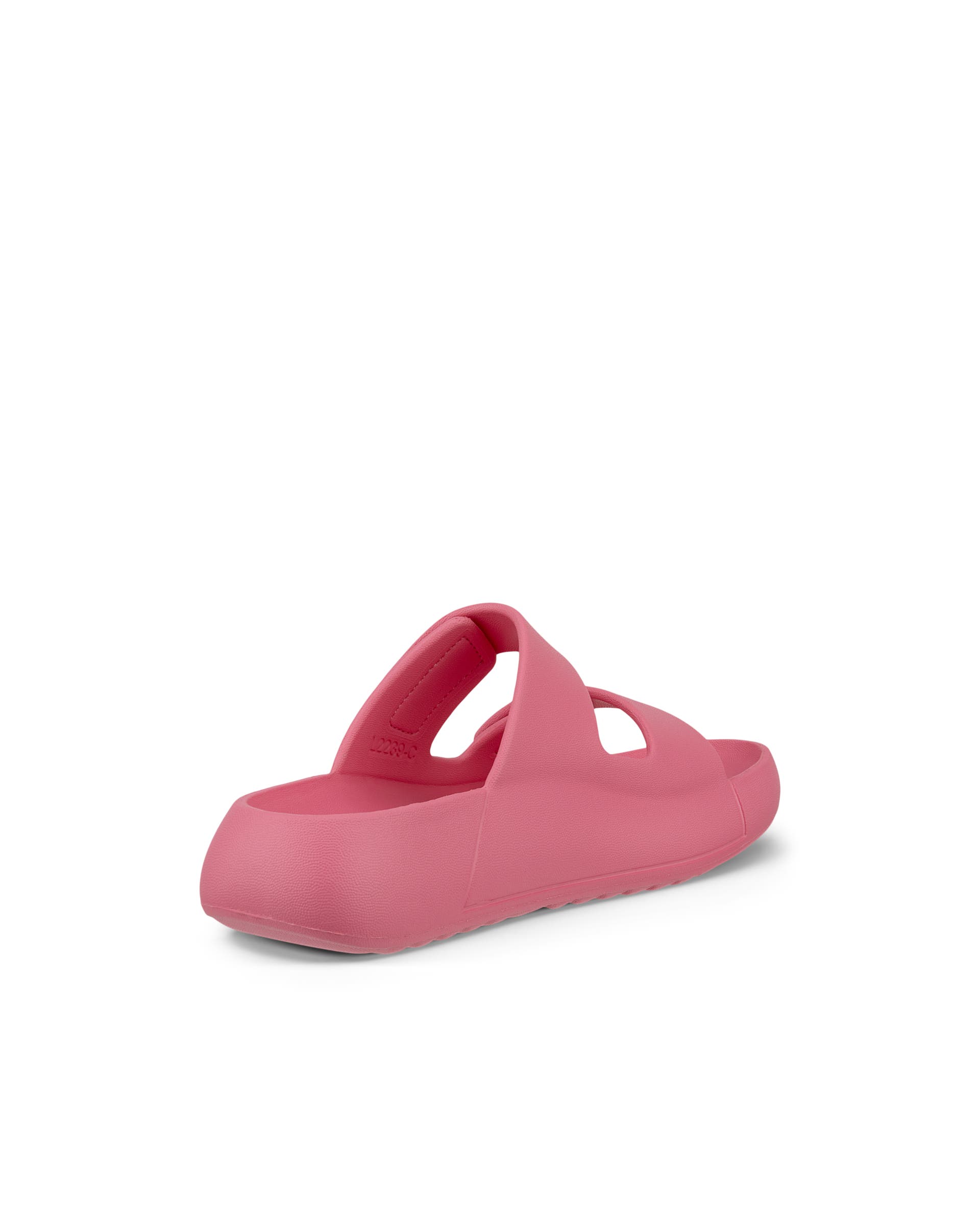 Unisex ECCO® Cozmo E Two Strap Sandal - Pink - Back