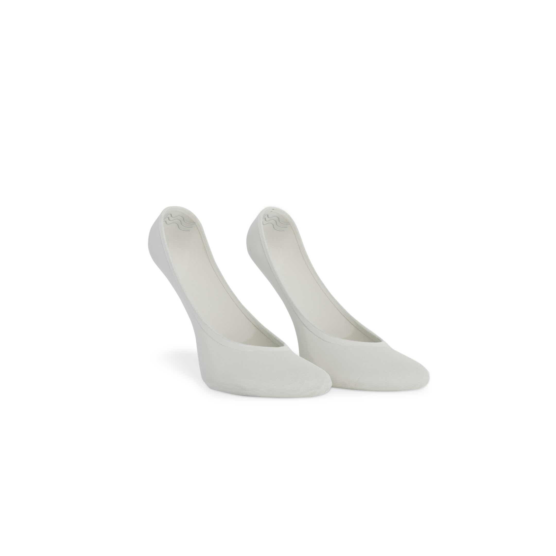 ECCO Classic Longlife In-shoe Sock 2-pack ECCO Socks - White - Main