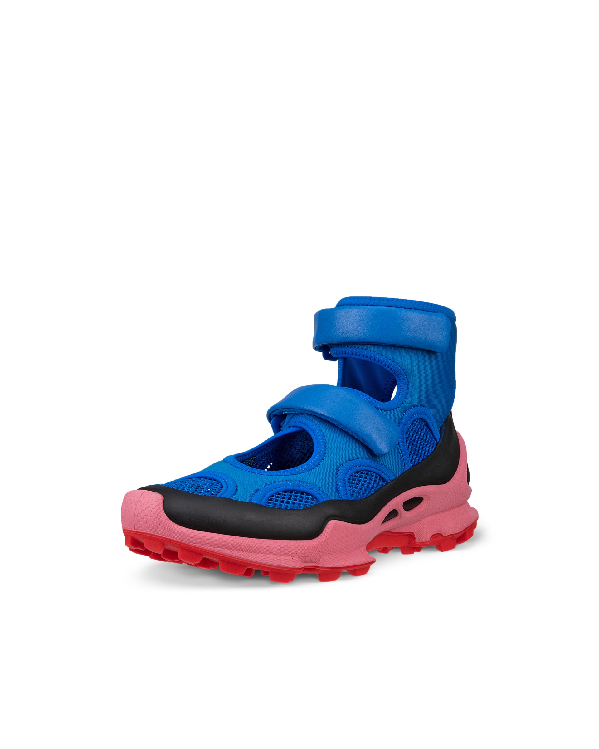 ECCO® Biom C-Trail Damen High Top-Ledersneaker - Blau - Main