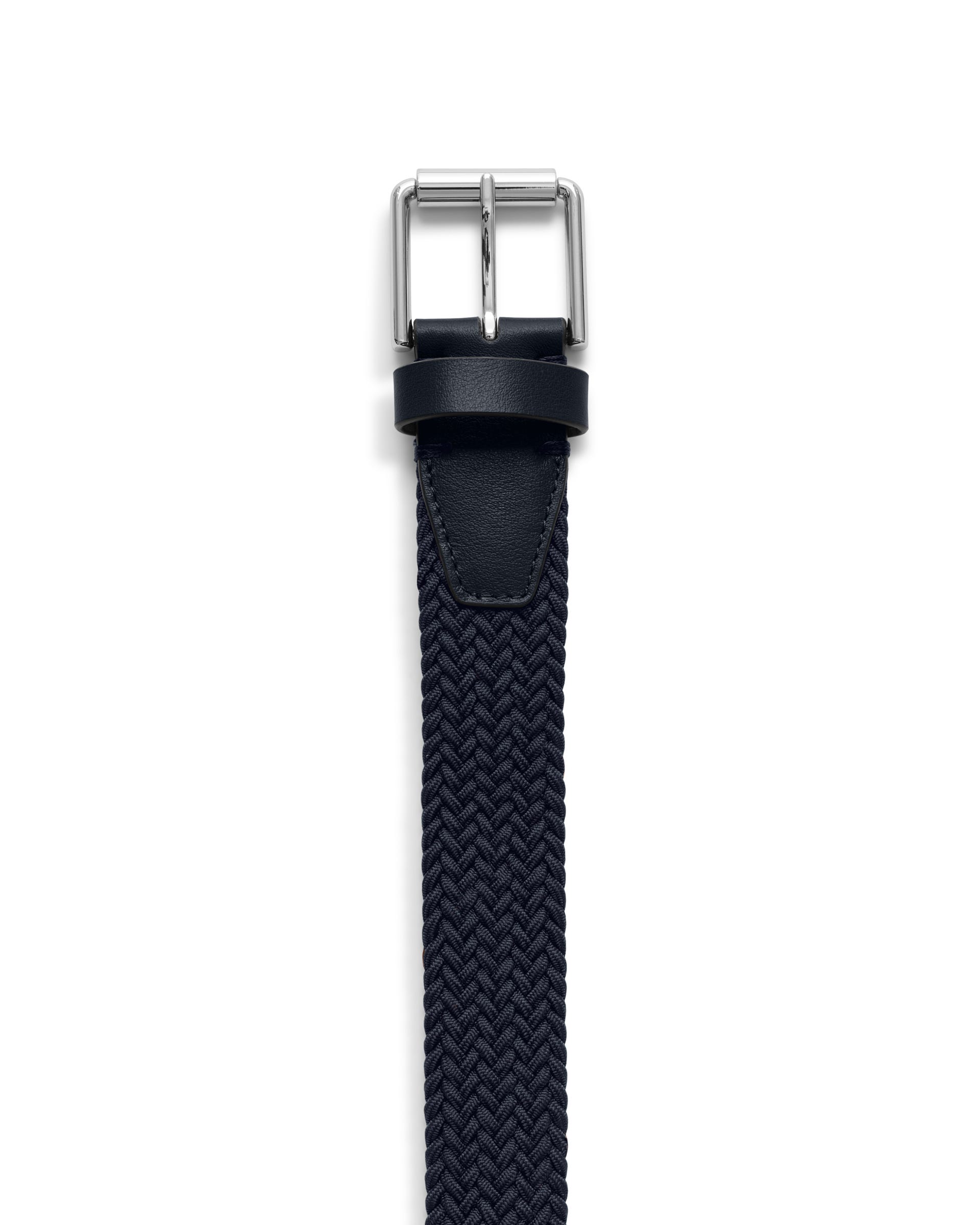 Men's ECCO® Belts Textile Belt - Blue - Detail-1
