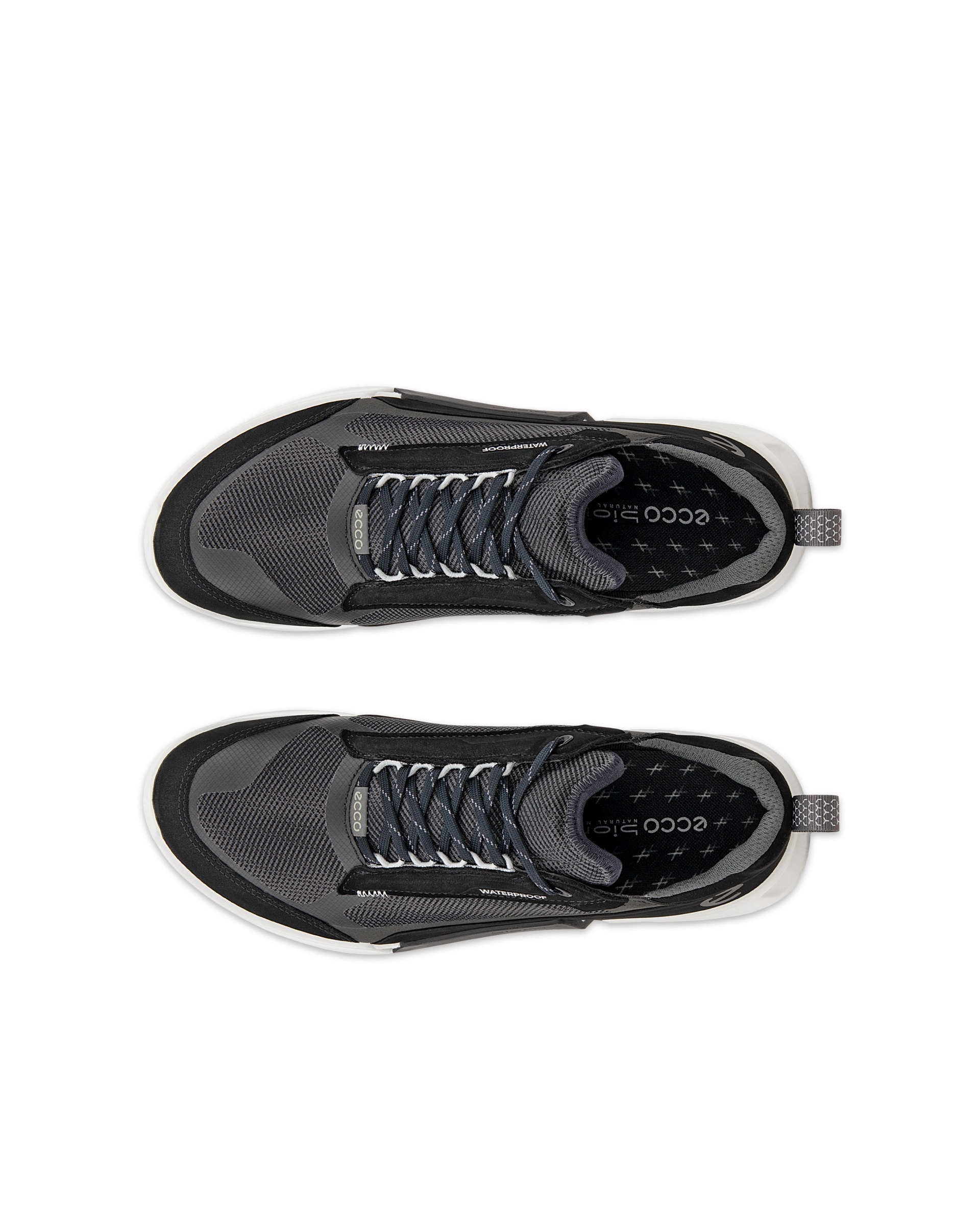 ECCO Men's Biom® 2.1 X Mountain Shoes - Black - Top left pair
