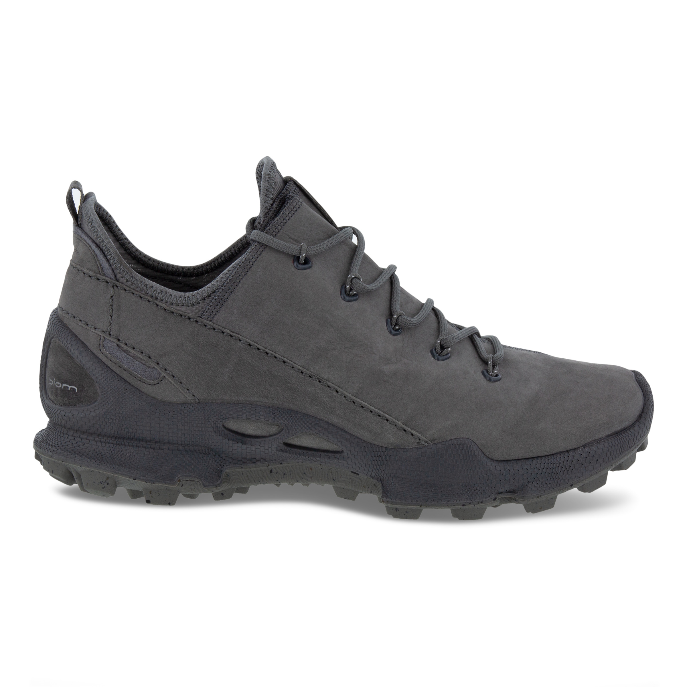 ECCO BIOM C Trail メンズ ヌバックアウトドアスニーカー - グレー - Outside