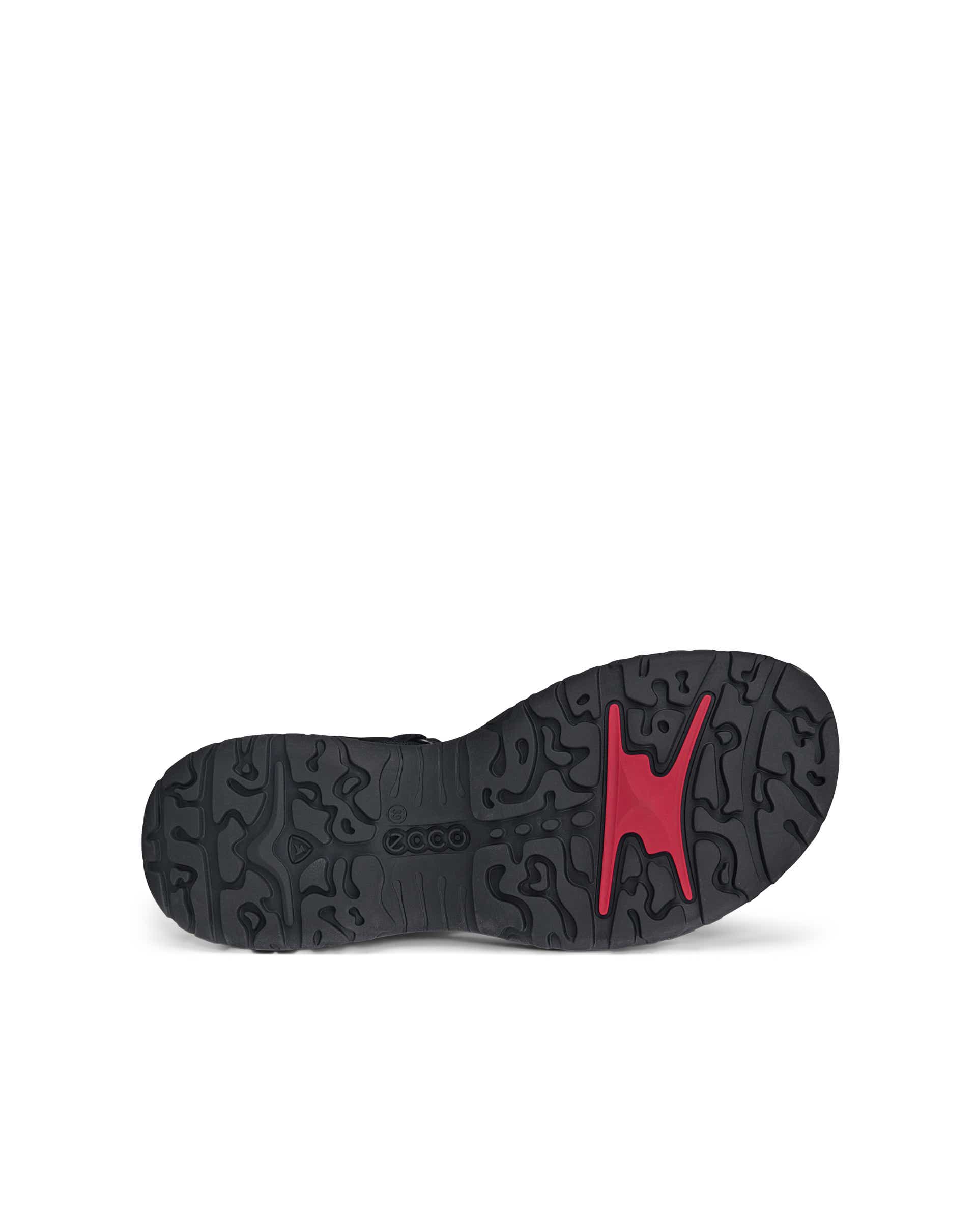 ECCO® Offroad Roam sandale en nubuck deux brides pour femme - Noir - Sole