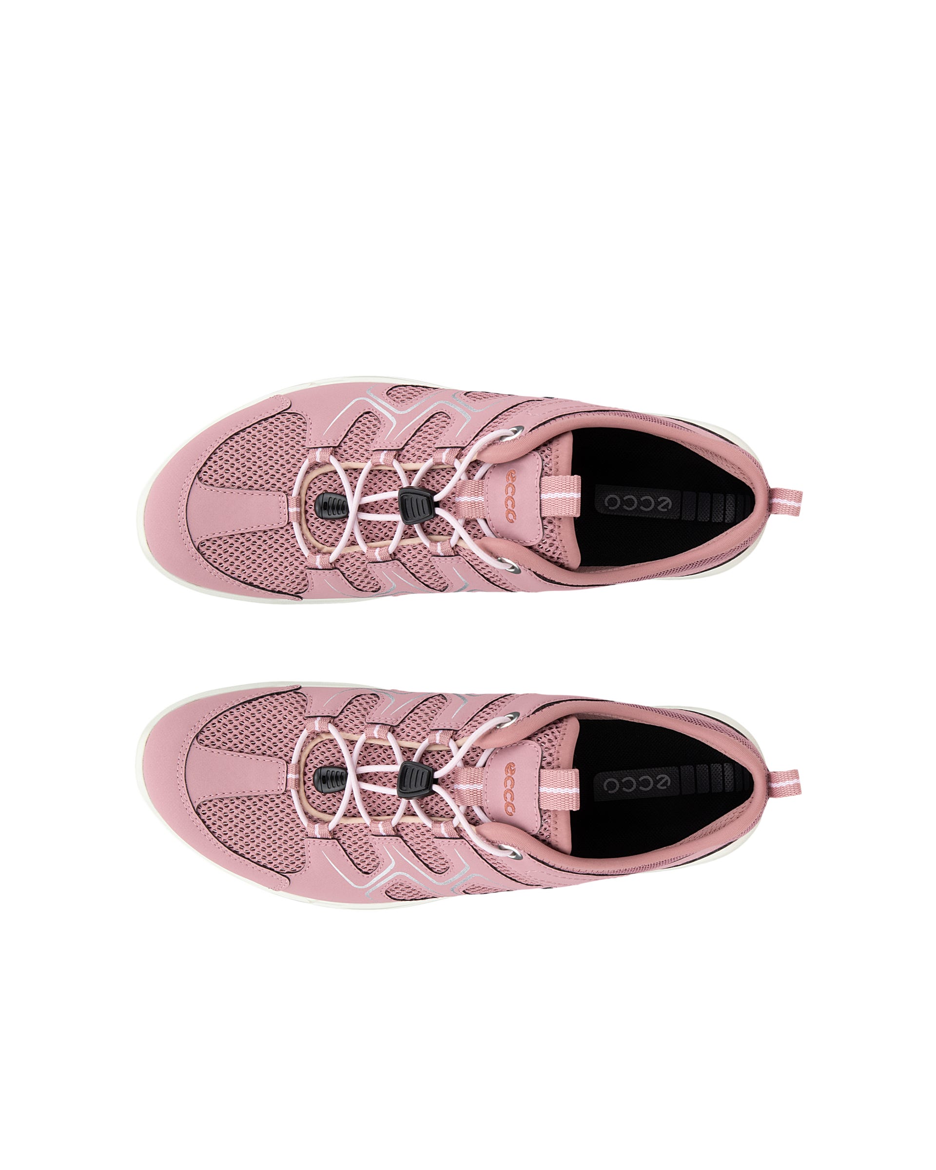ECCO® TERRACRUISE LT baskets de plein air pour femme - Rose - Top left pair
