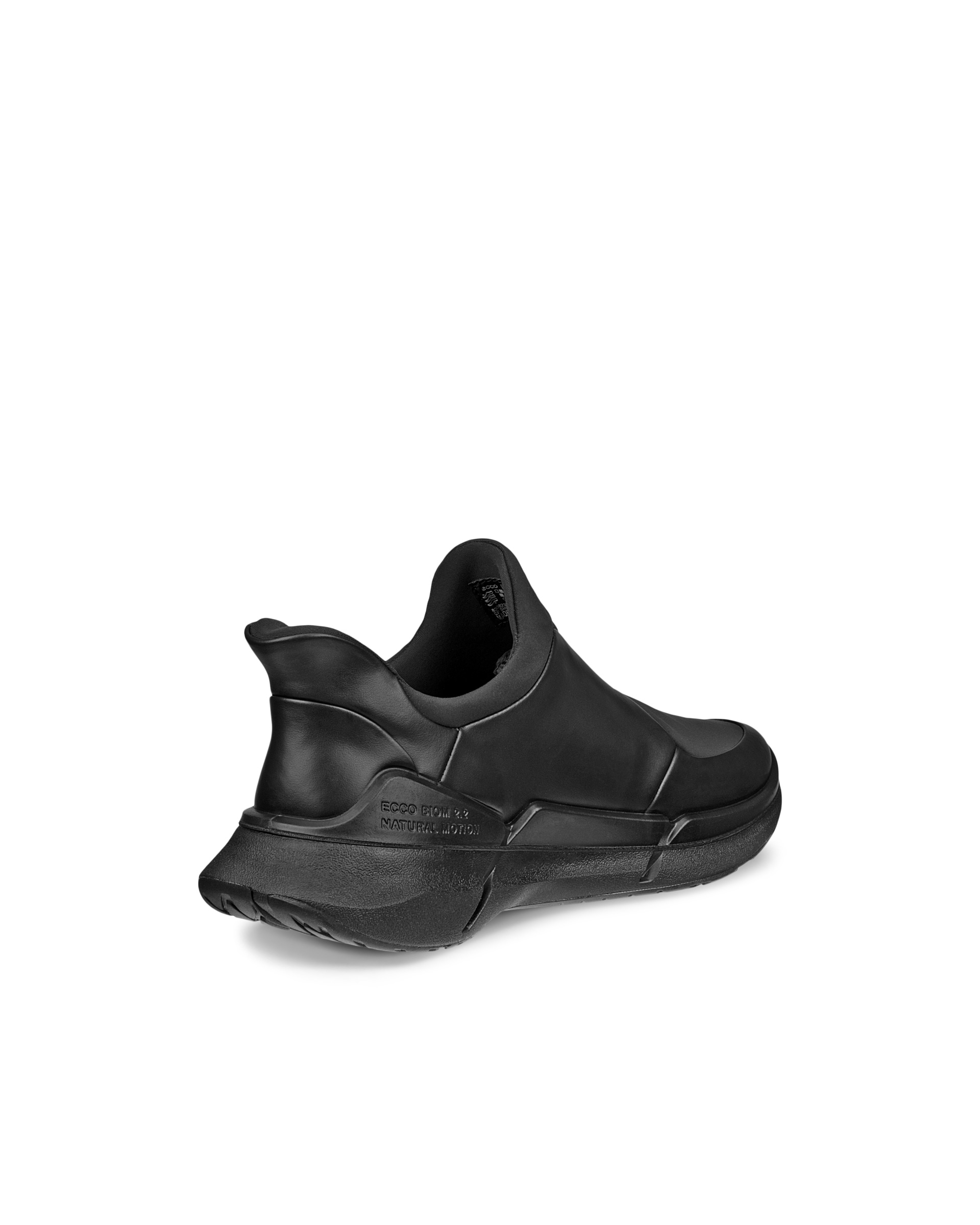 ECCO® Biom 2.0 Damen Sneaker aus Leder & Textil - Schwarz - Back