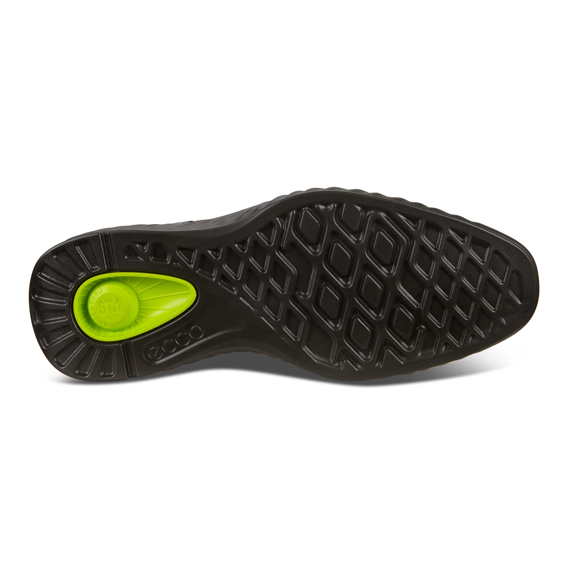 ECCO ST.1 Hybrid Lite メンズ レザーウィングチップダービー