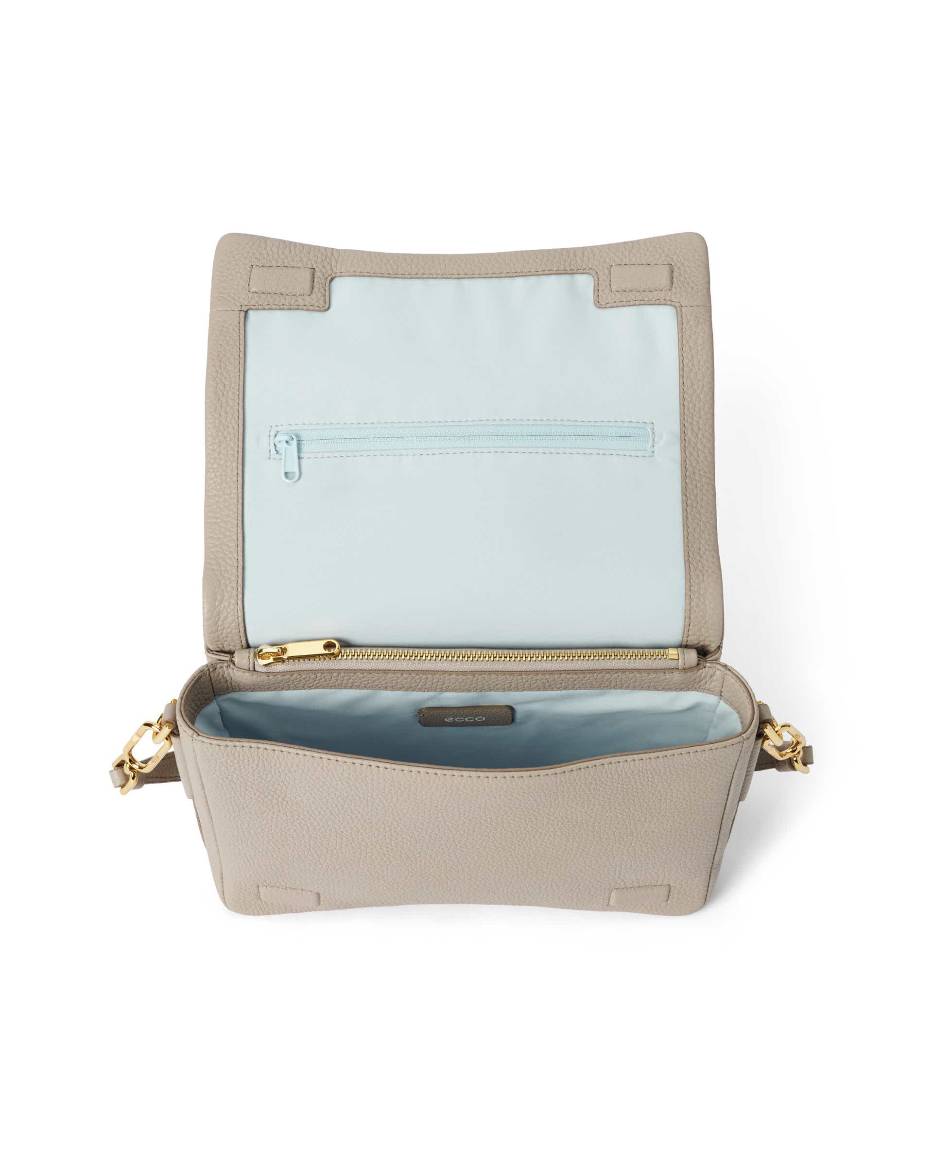 Bolso bandolera pequeño ECCO® PINCH - Beige - Inside