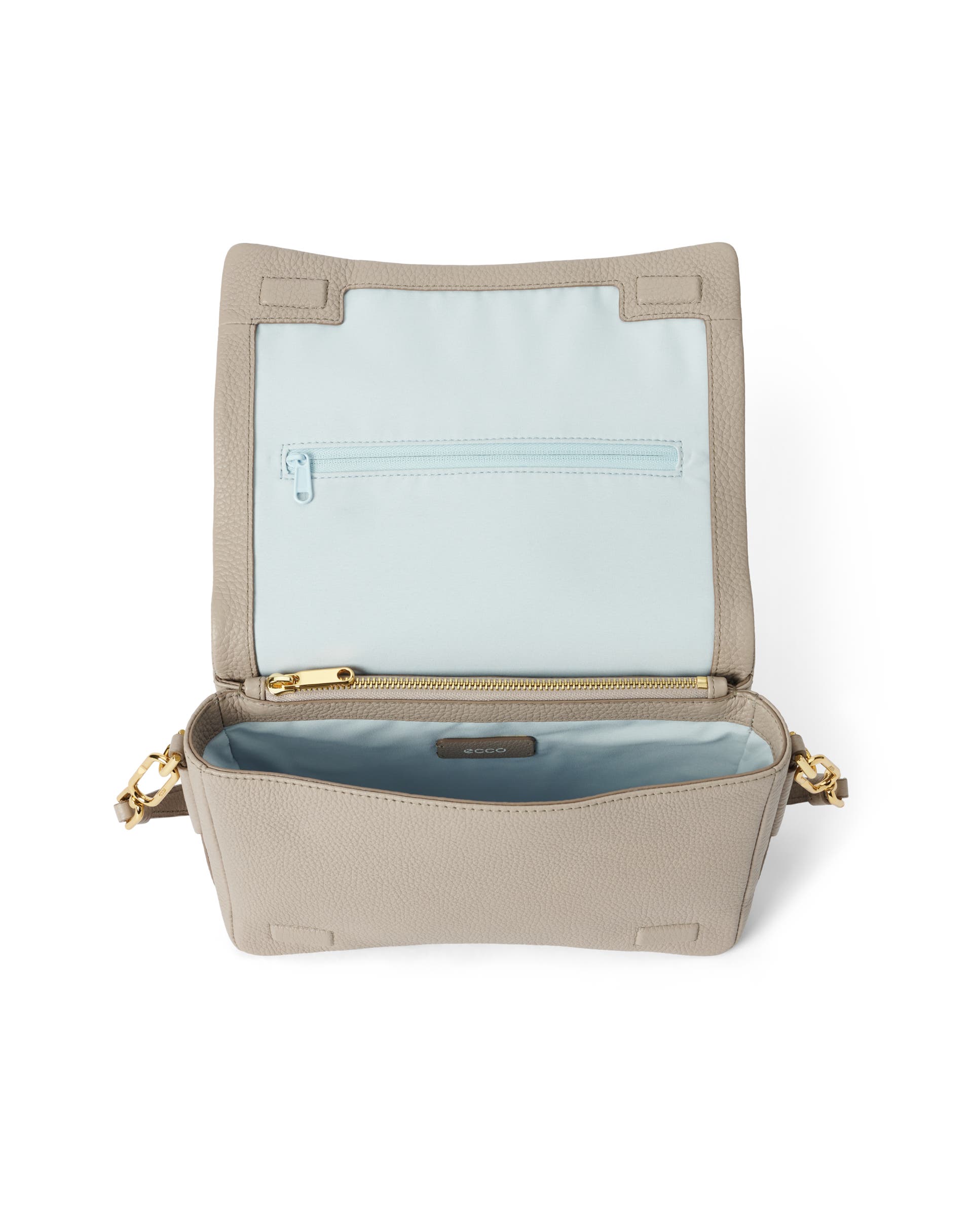 Bolso bandolera pequeño ECCO® PINCH - Beige - Inside