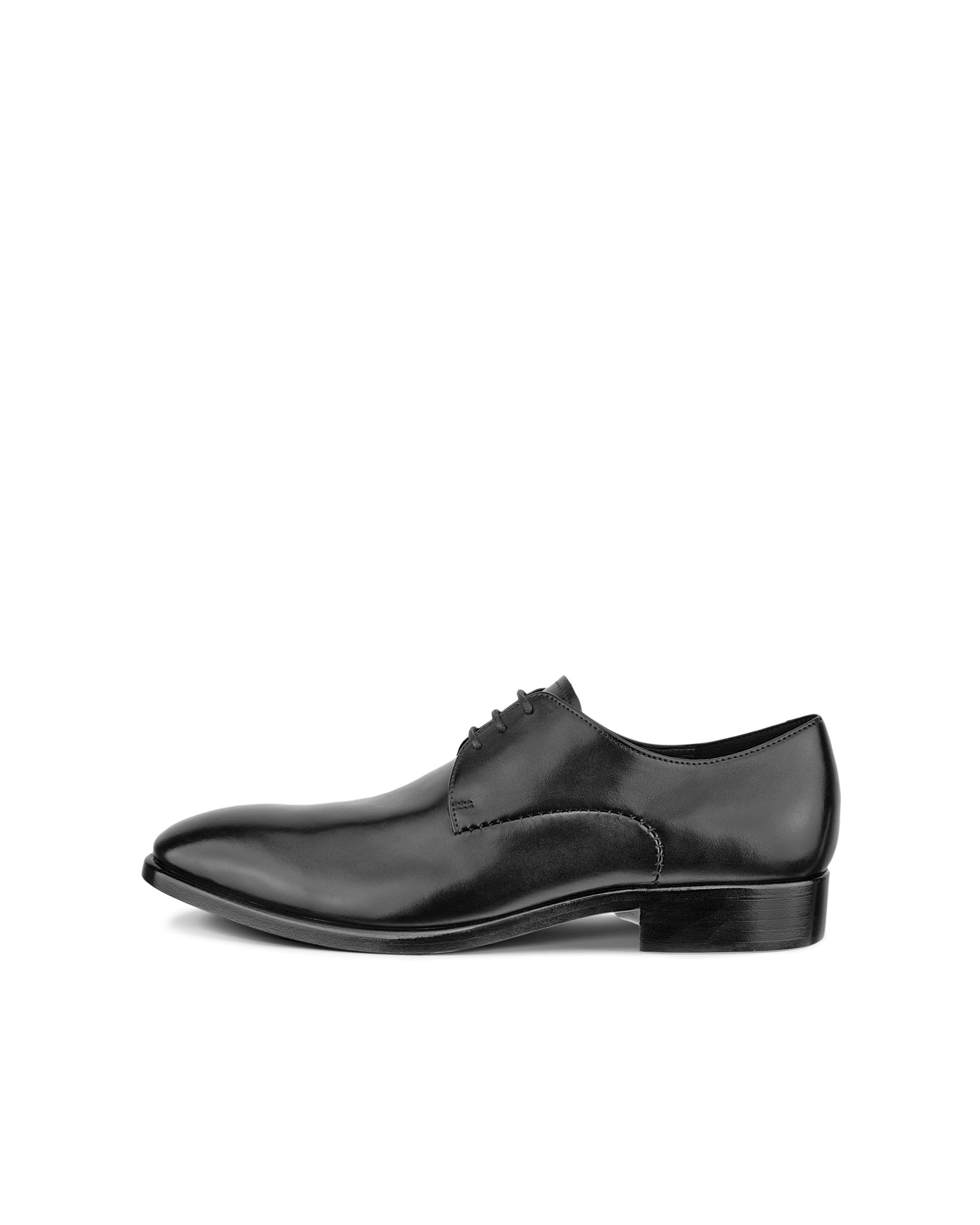 Sapatos derby couro homem ECCO® VITRUS MONDIAL - Preto - Outside