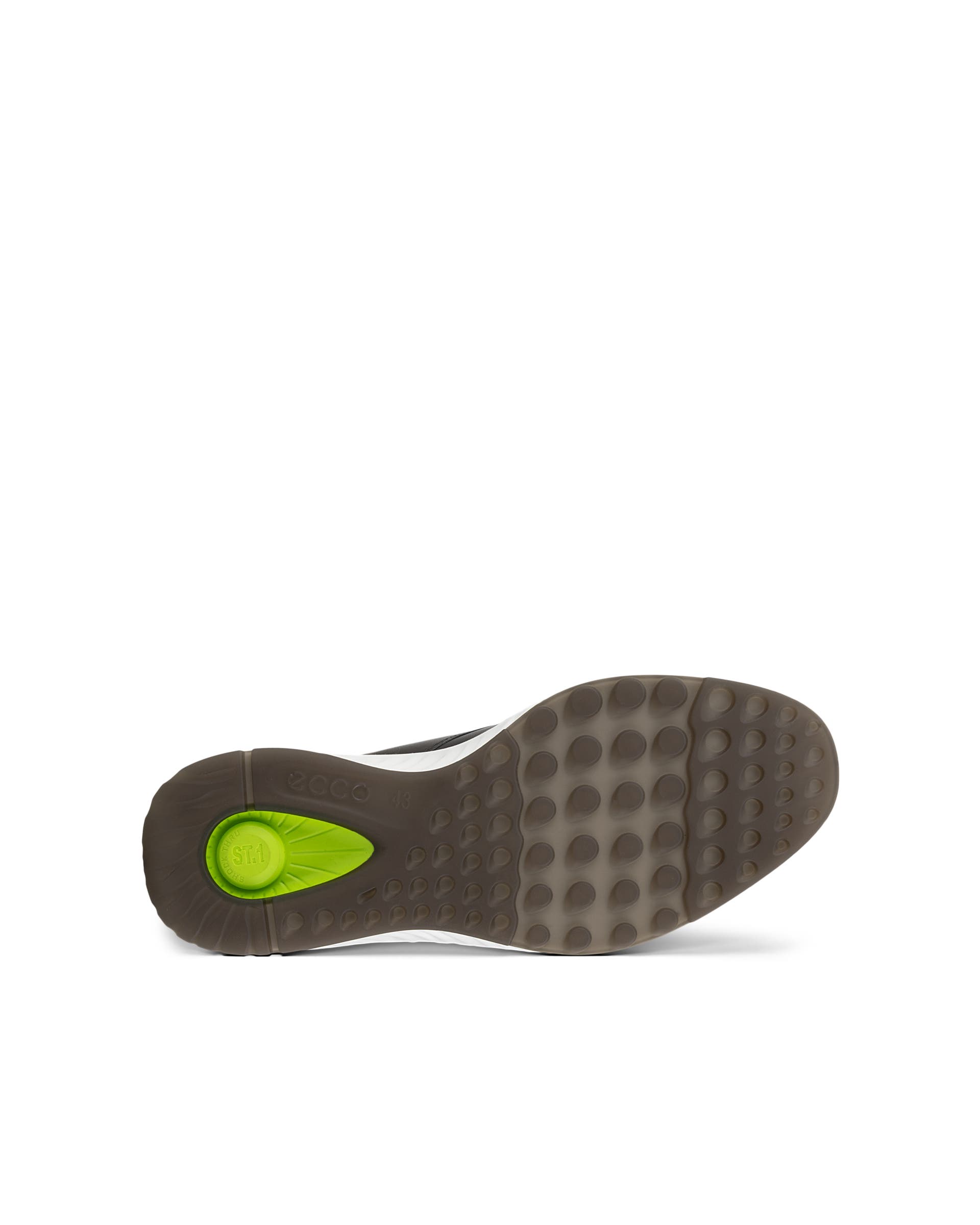 Men's ECCO® St.1 Hybrid Leather Derby Shoe - Gray - Sole