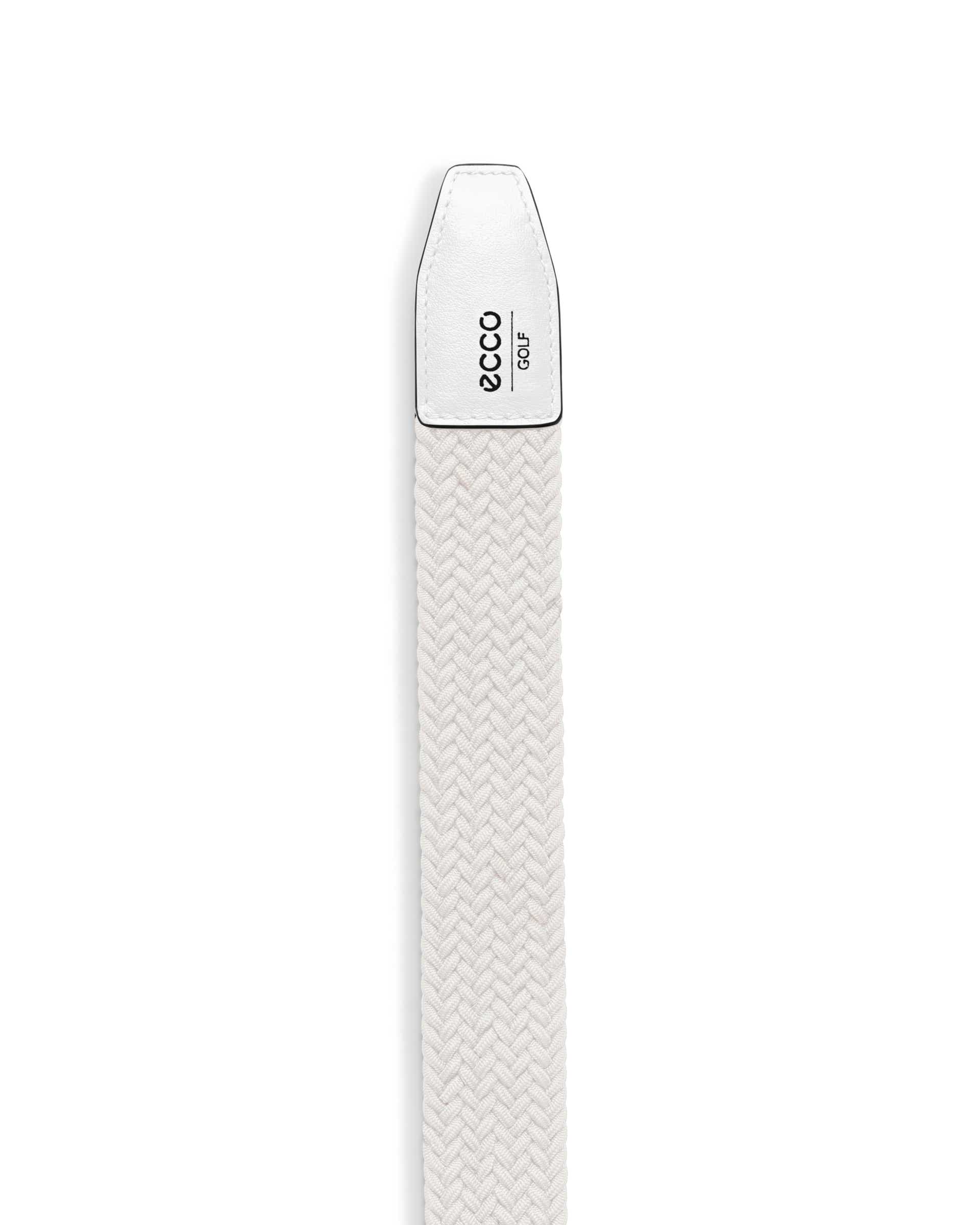 ECCO Belts Golf Braided メンズ テキスタイルベルト - ホワイト - Detail-2