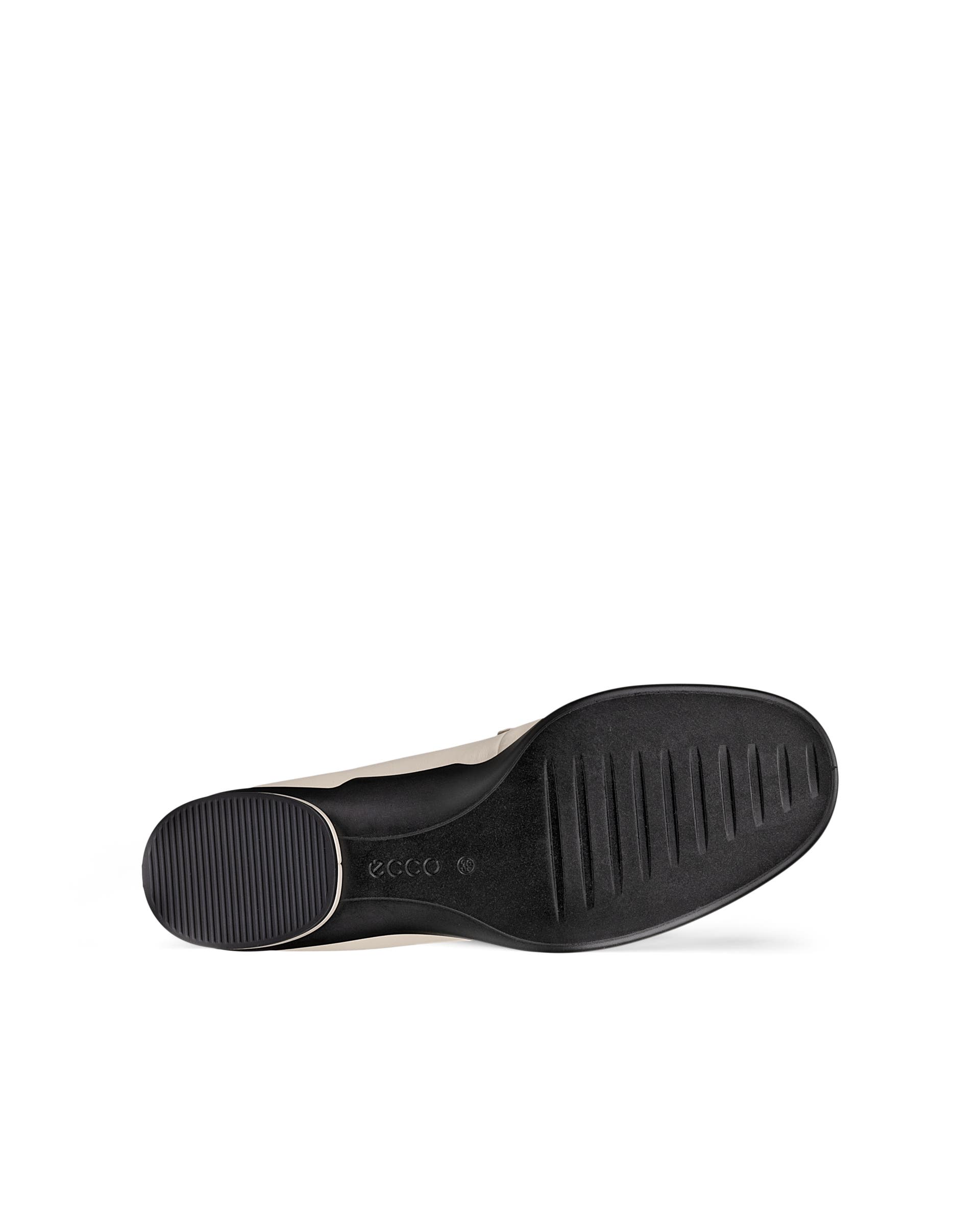 Women's ECCO® Sculpted LX Leather Mule - Beige - Sole