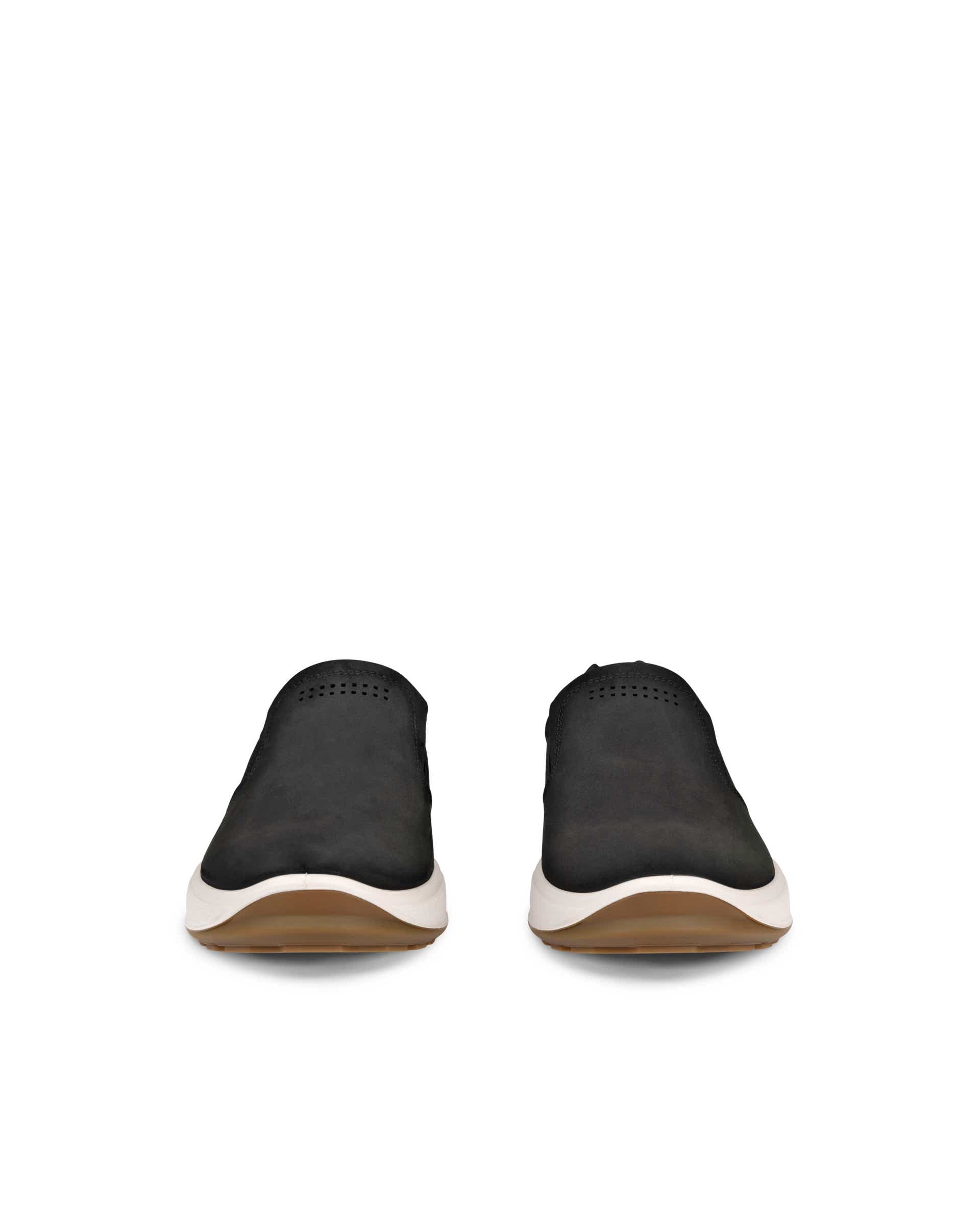 Zapatillas de nobuk ECCO® Byway 2.0 para hombre - Negro - Front pair