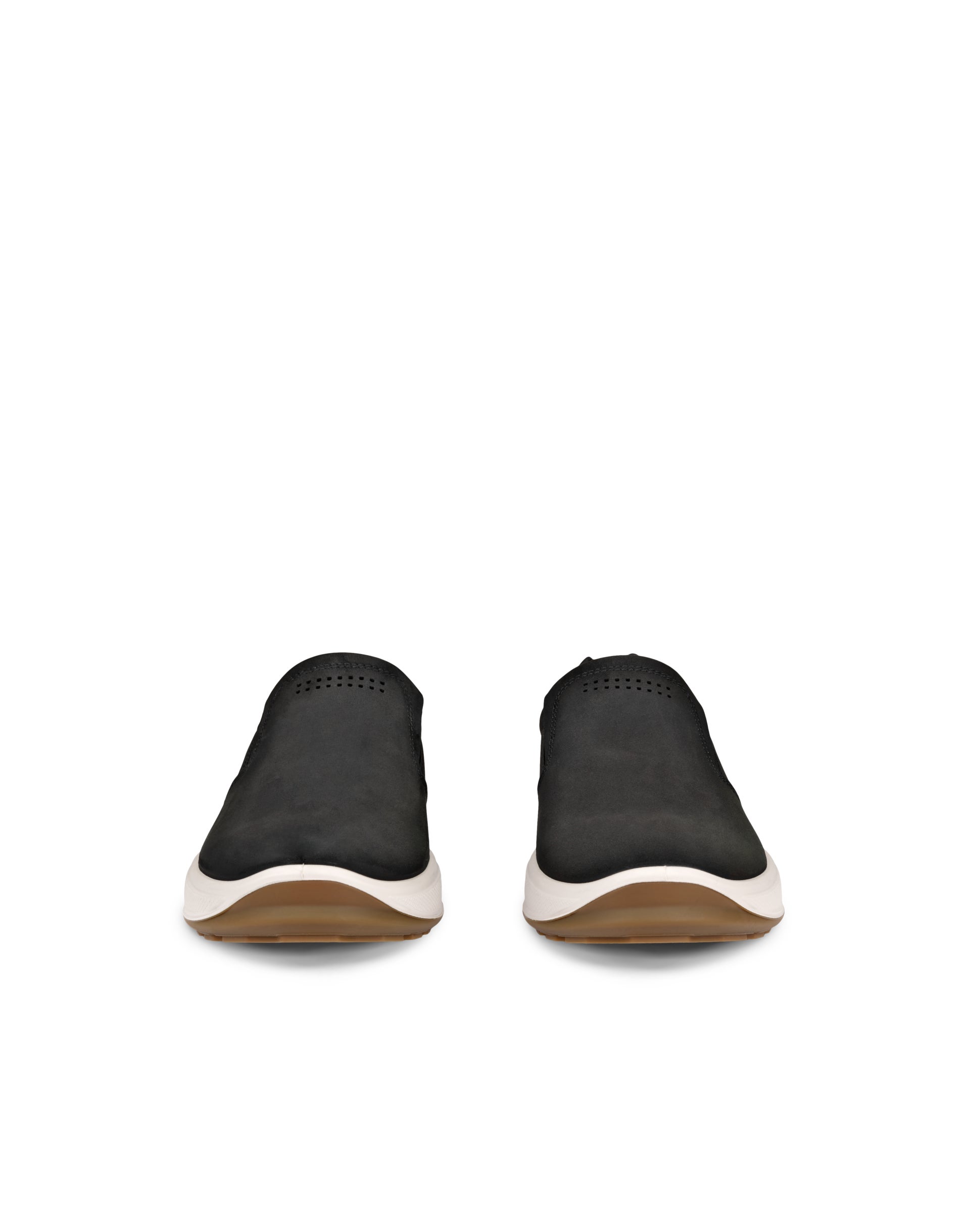 ECCO® Byway 2.0 muške tenisice od nubuka - Crna - Front pair