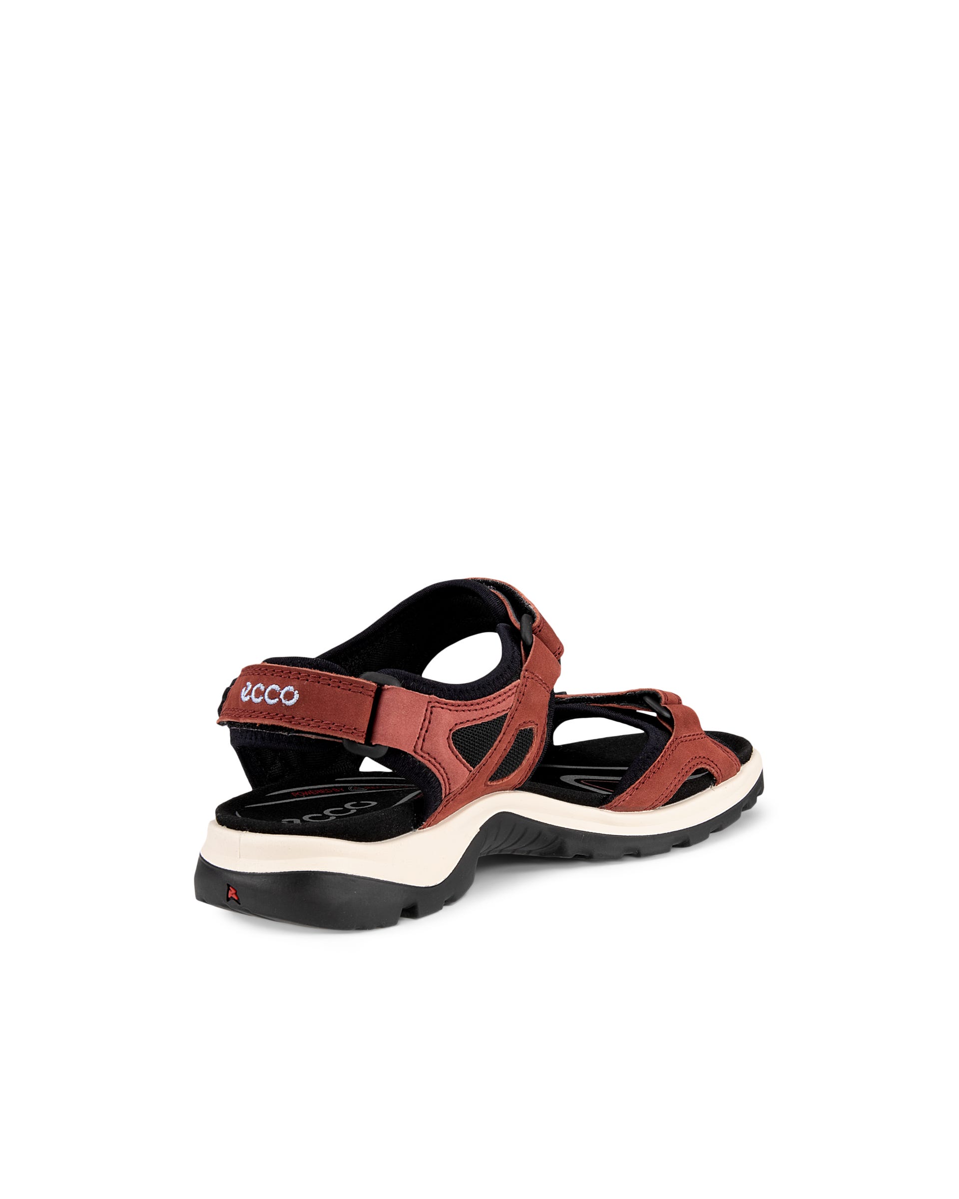 ECCO Women's Yucatan Sandals - Red - Back