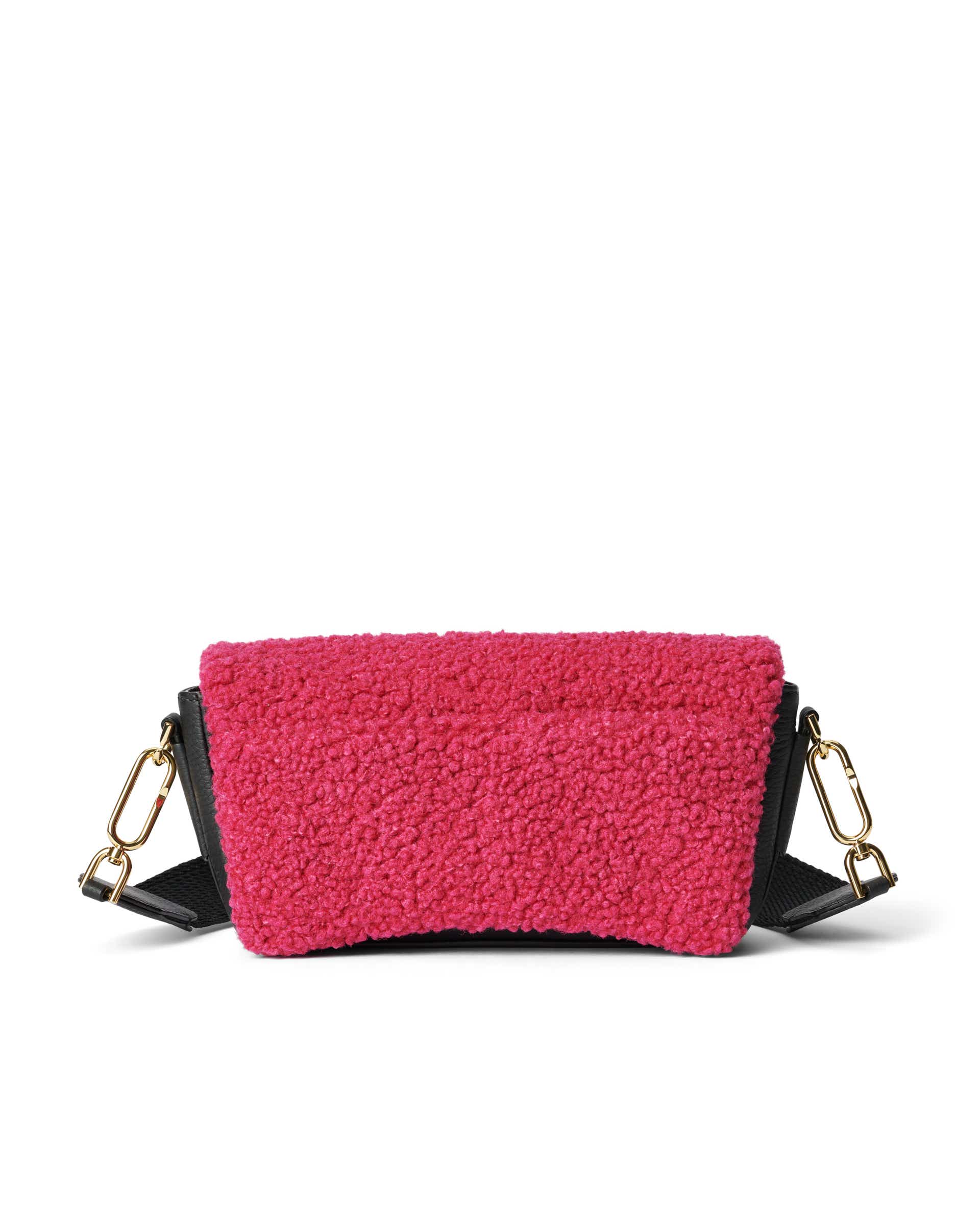 ECCO® Pinch Leather Crossbody Bag - Pink - Back