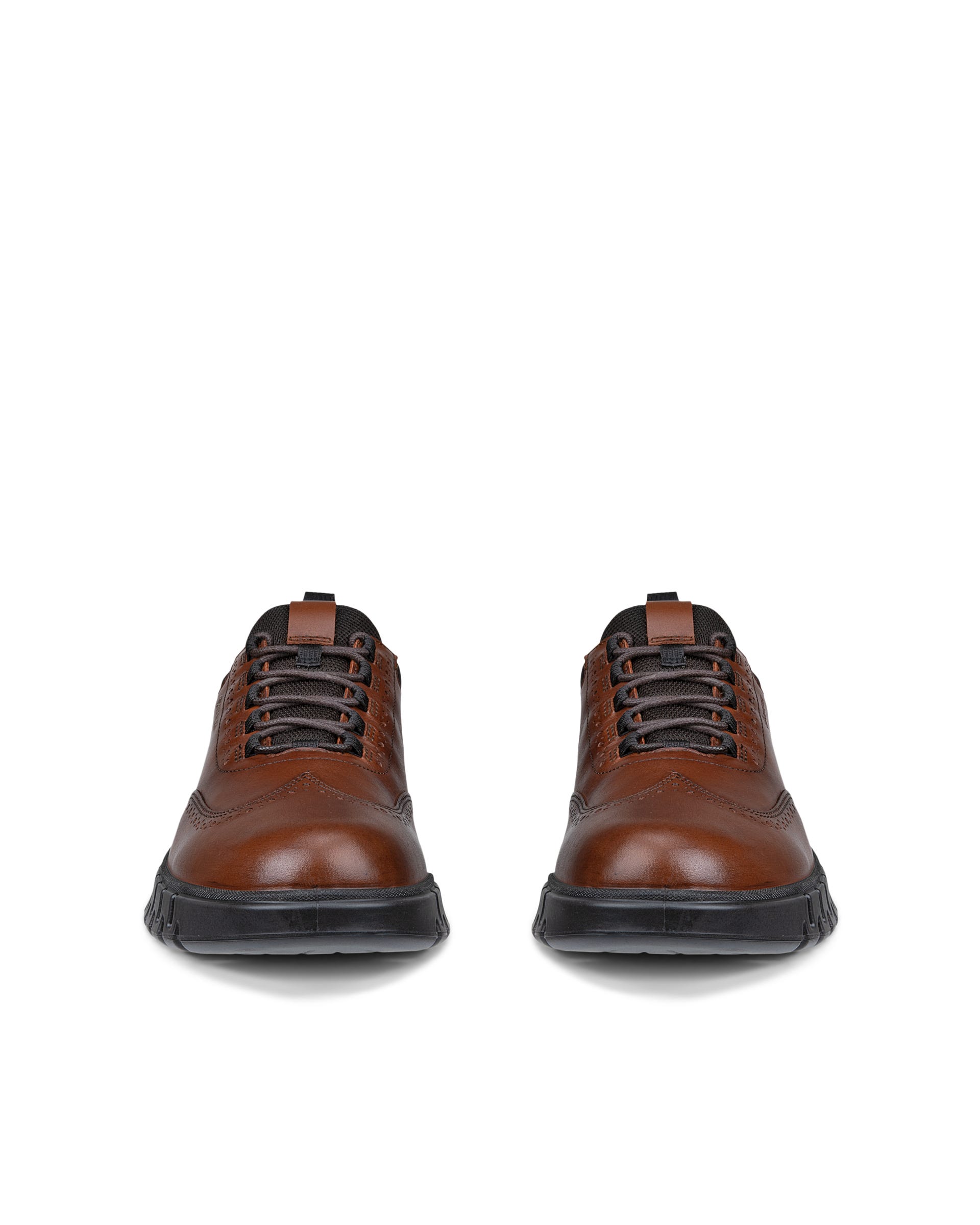Men's ECCO® GRUUV STUDIO Leather Gore-Tex Slip-On - Brown - Outside