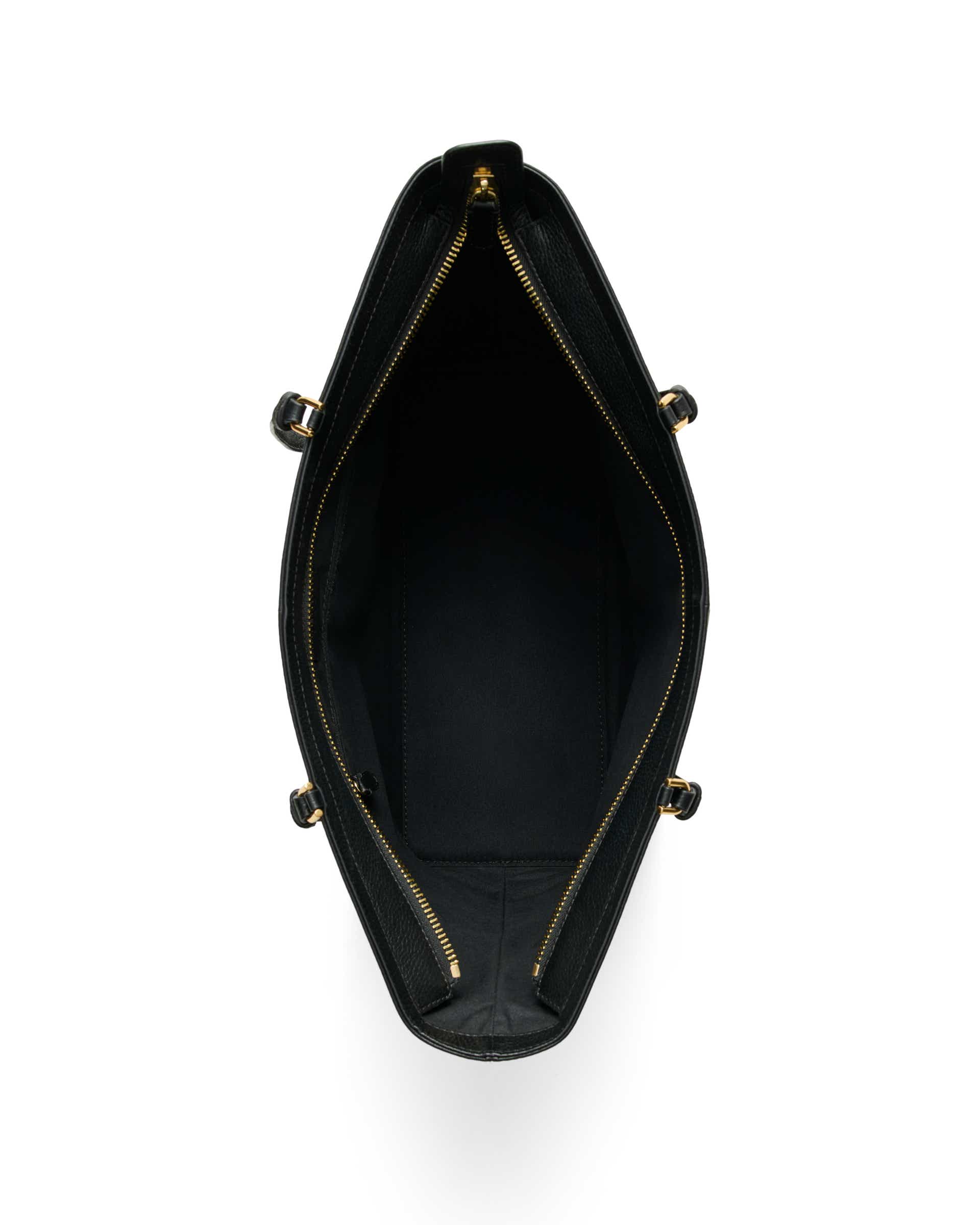 ECCO® ESSENTIAL TOTE EW dame tote bag skinn - Svart - Birdeye
