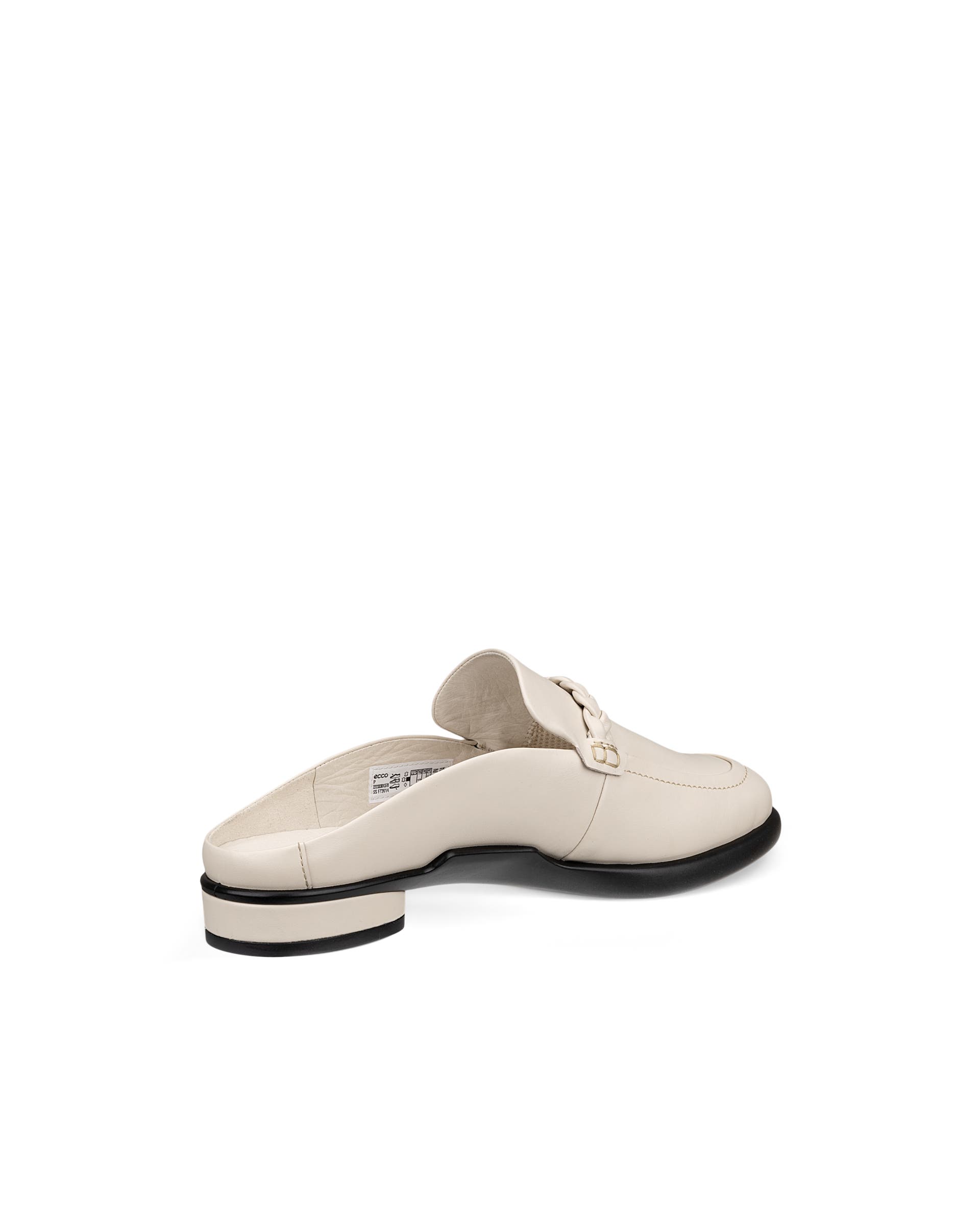 Women's ECCO® Sculpted LX Leather Mule - Beige - Back