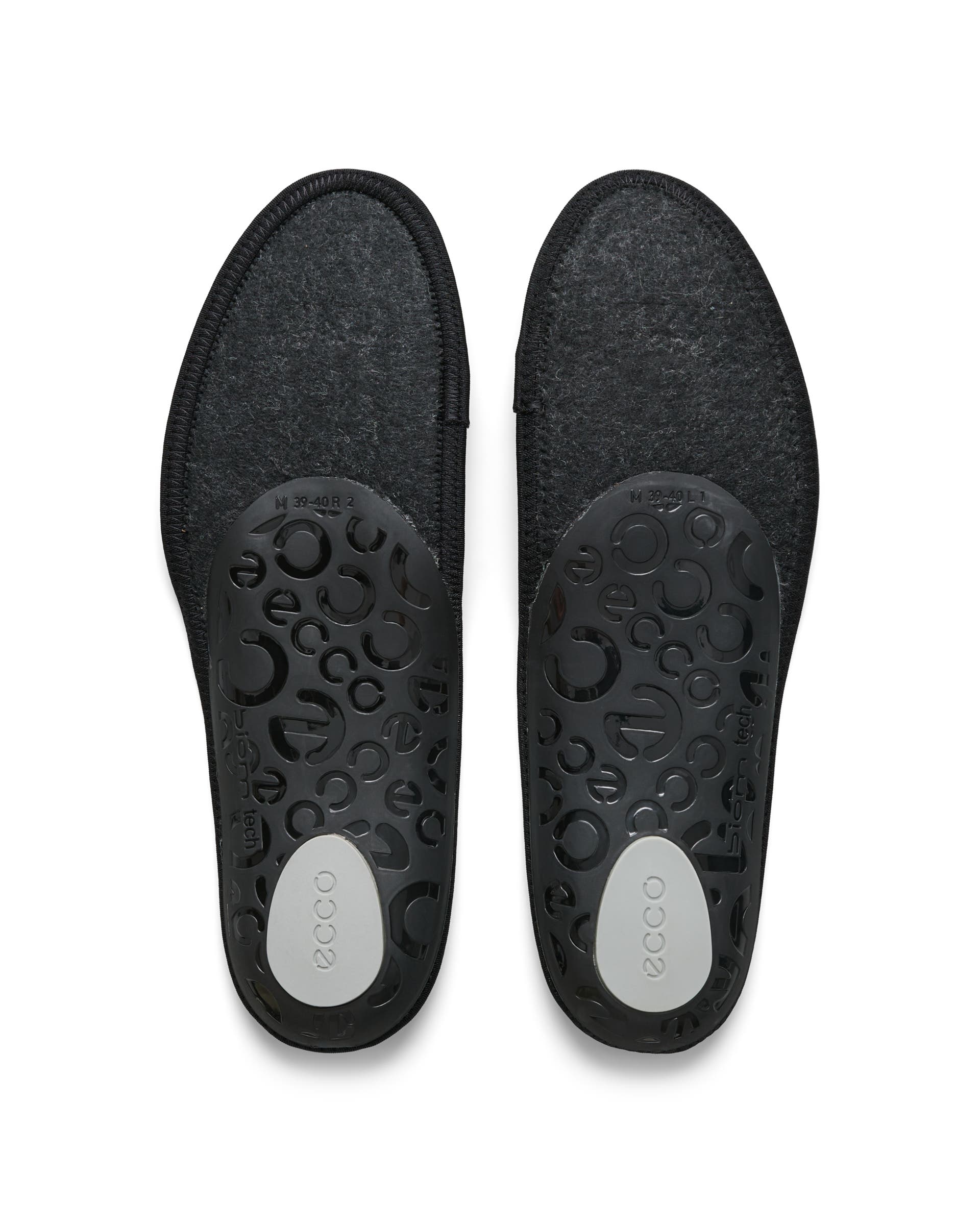 ECCO® Support Herren Thermo Einlegesohlen - Schwarz - Back