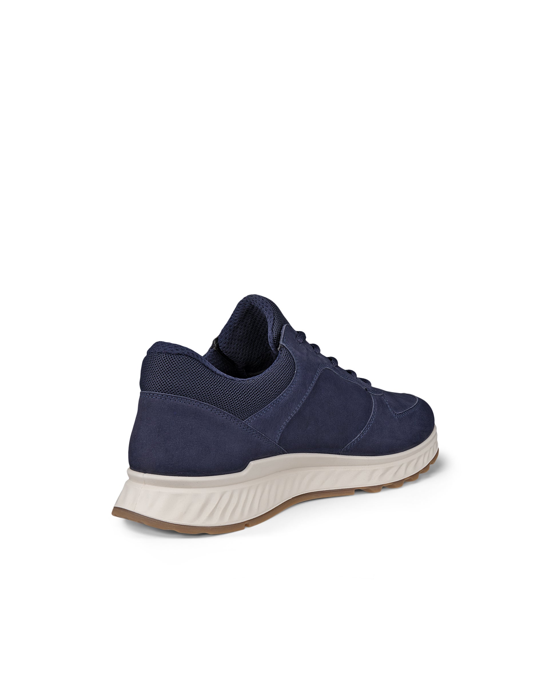 Dámske outdoorové nubukové tenisky Gore-Tex ECCO® Exostride - Modrá - Back