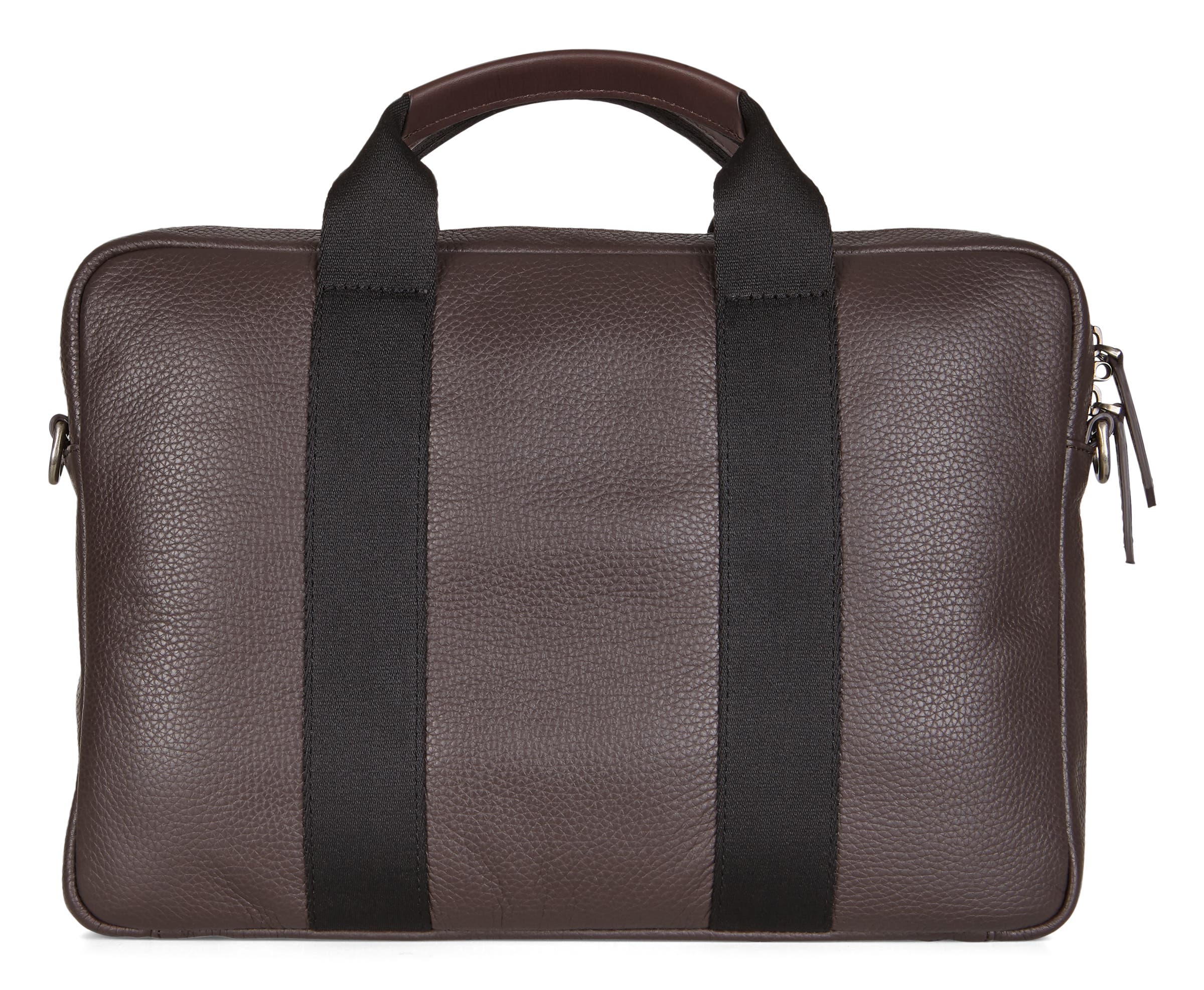 ECCO® Sune Leather Laptop Bag - Brown - Back