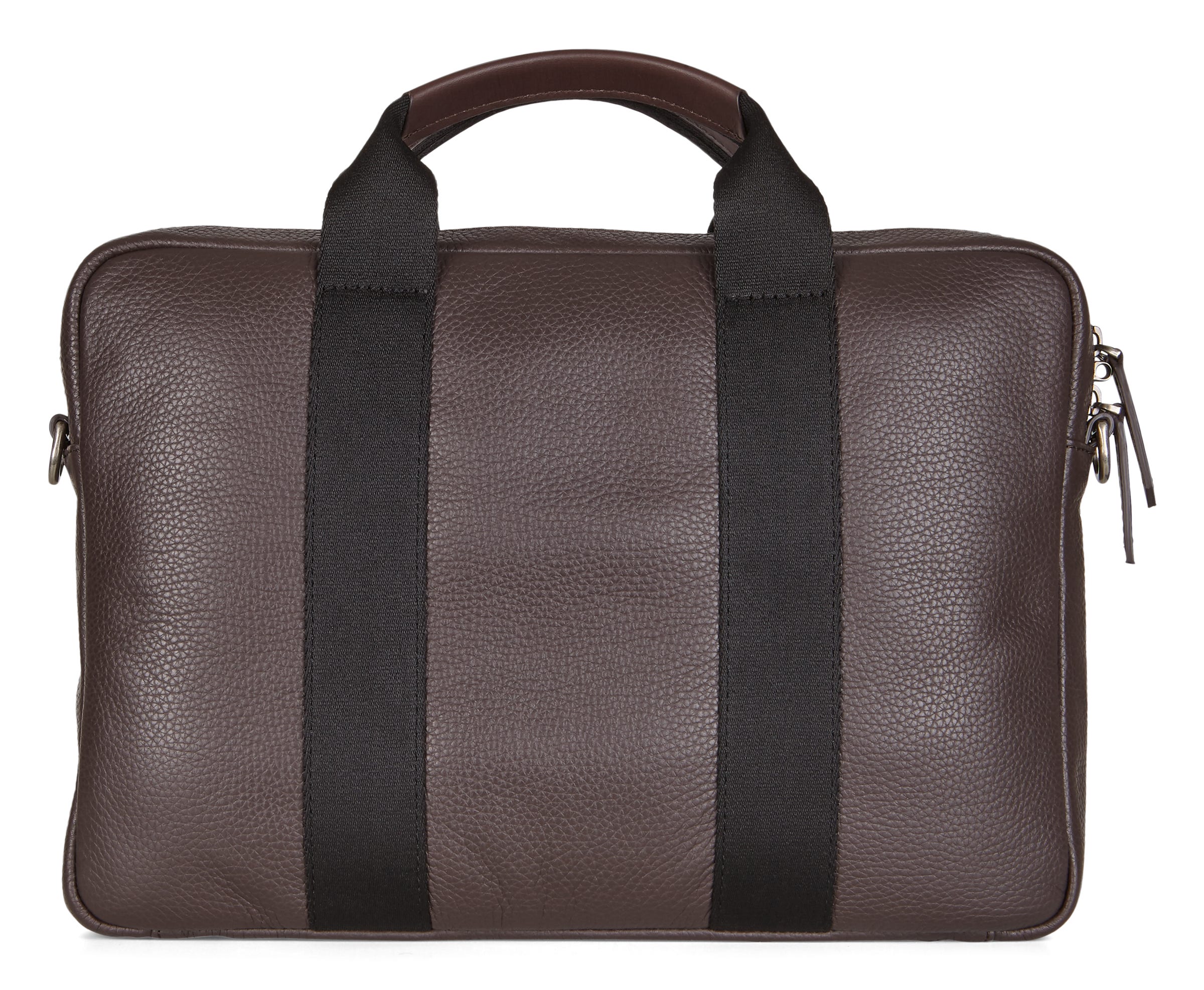 ECCO® Sune Leather Laptop Bag - Brown - Back