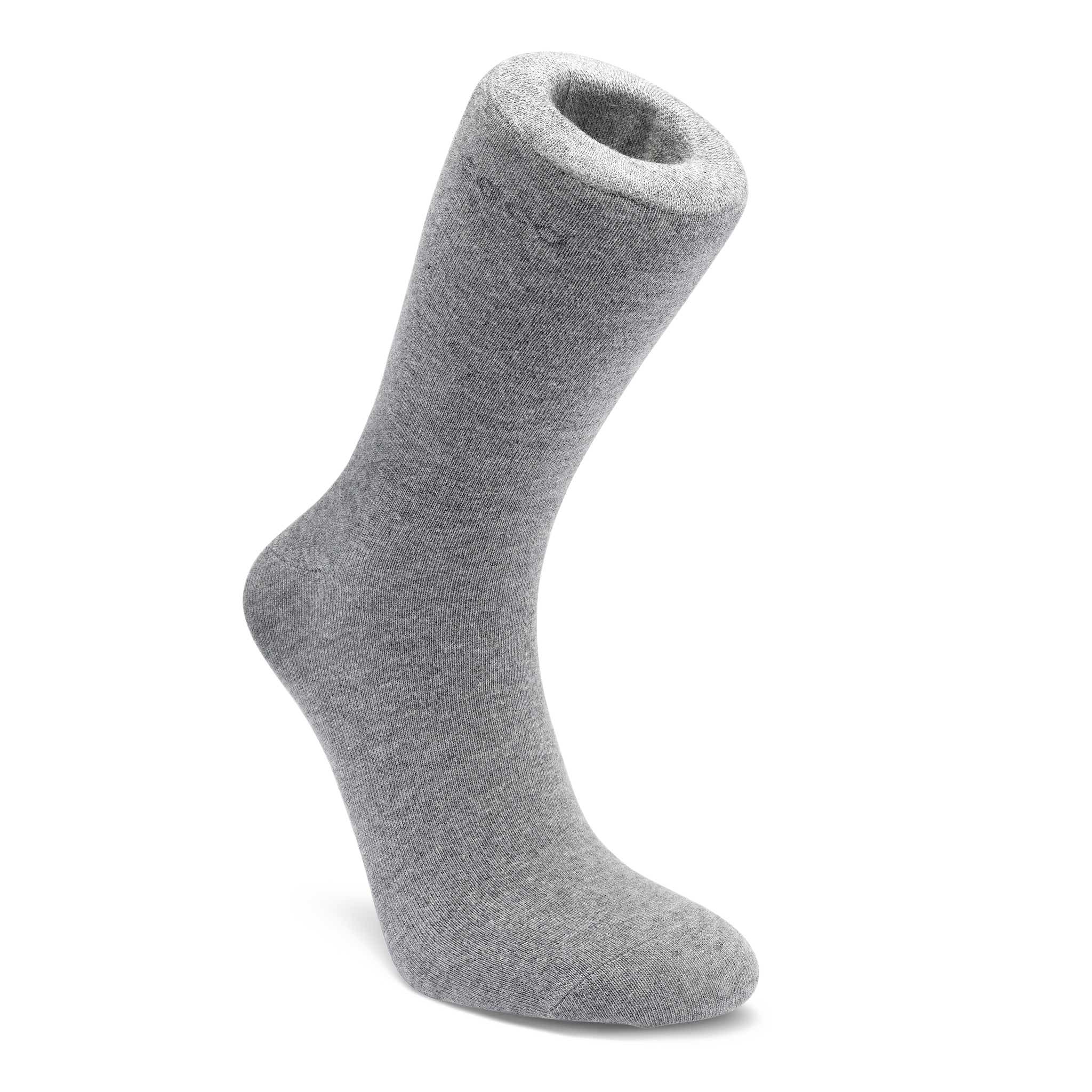 Unisex ECCO® Soft Touch Crew Socks - Grey - Main