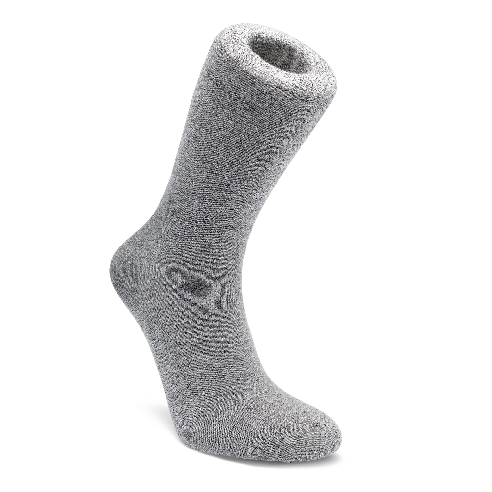 Unisex ECCO® Soft Touch Crew Socks - Grey - Main