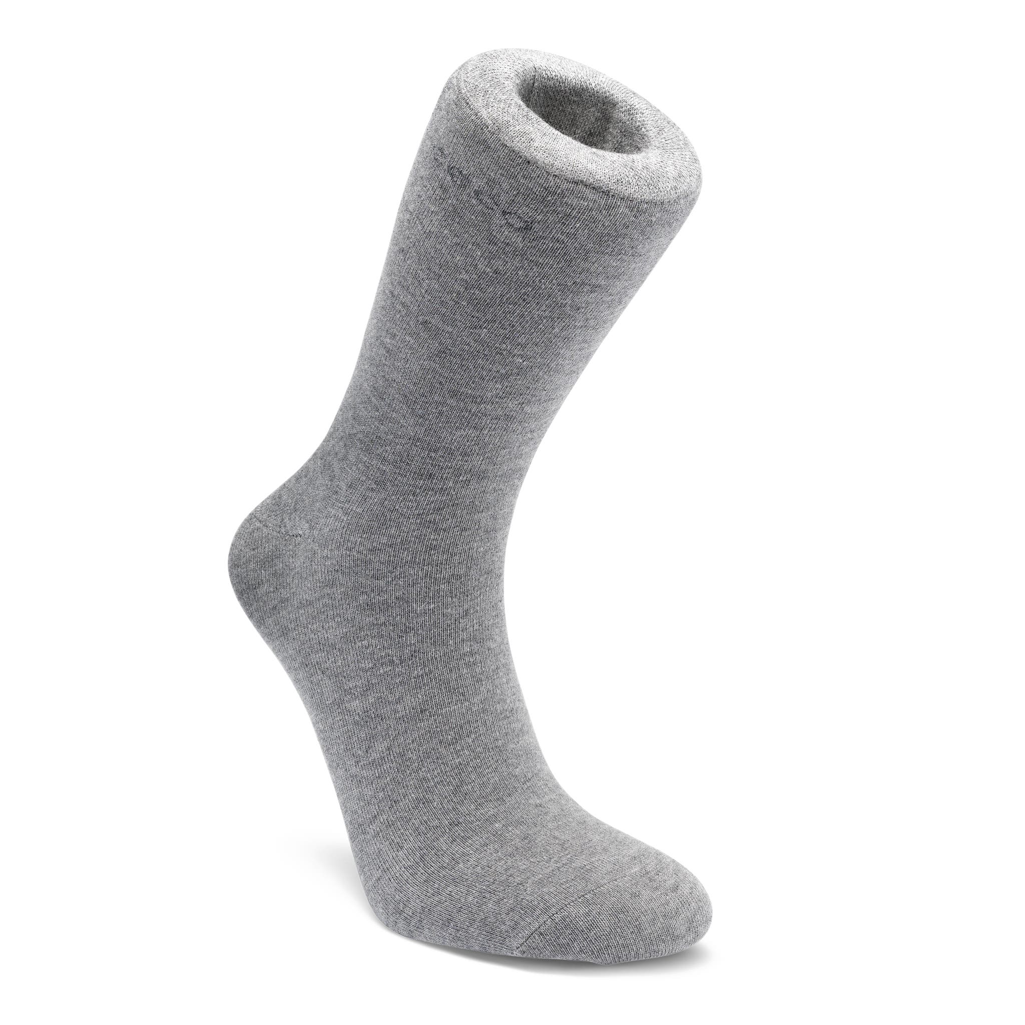 Unisex ECCO® Soft Touch Crew Socks - Grey - Main