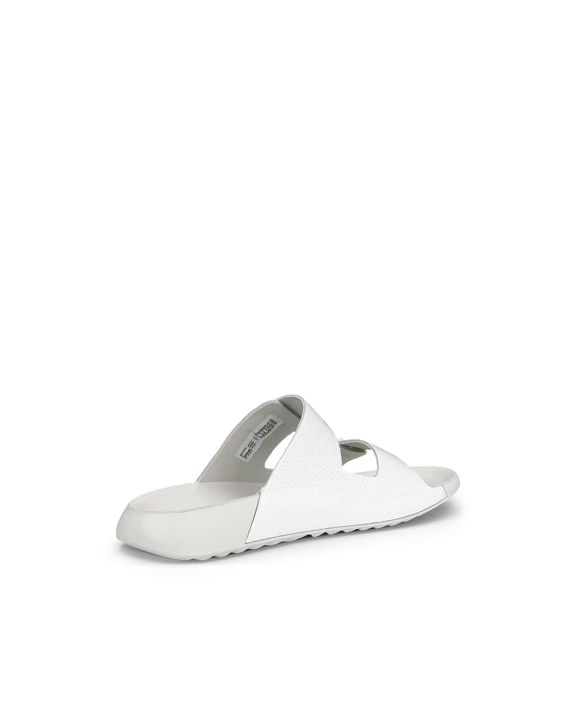 ECCO® Cozmo női kétpántos bőrszandál - Fehér - Back