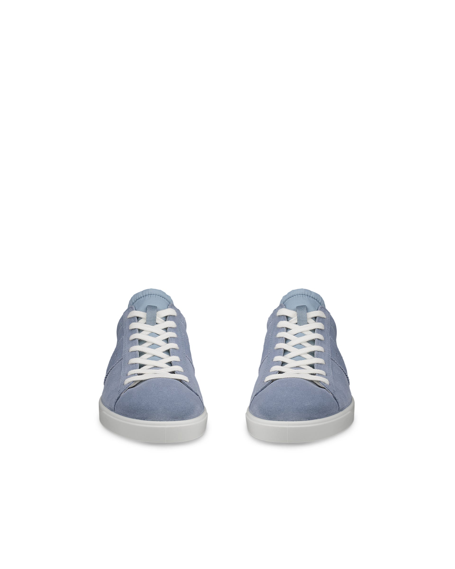 Women's ECCO® Street Lite Suede Sneaker - Blue - Front pair