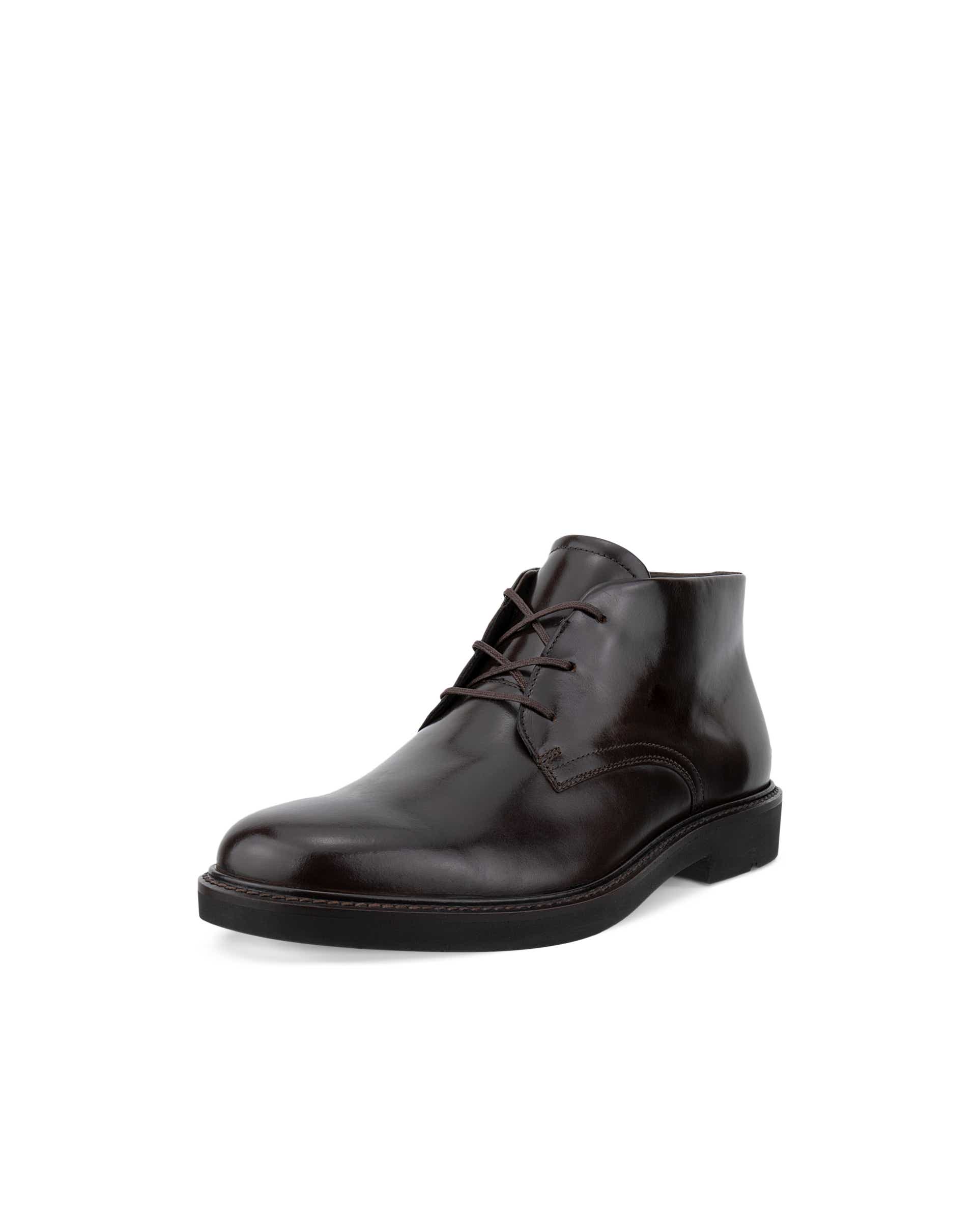 Men's ECCO® METROPOLE LONDON Leather Chukka Boot - Brown - Main