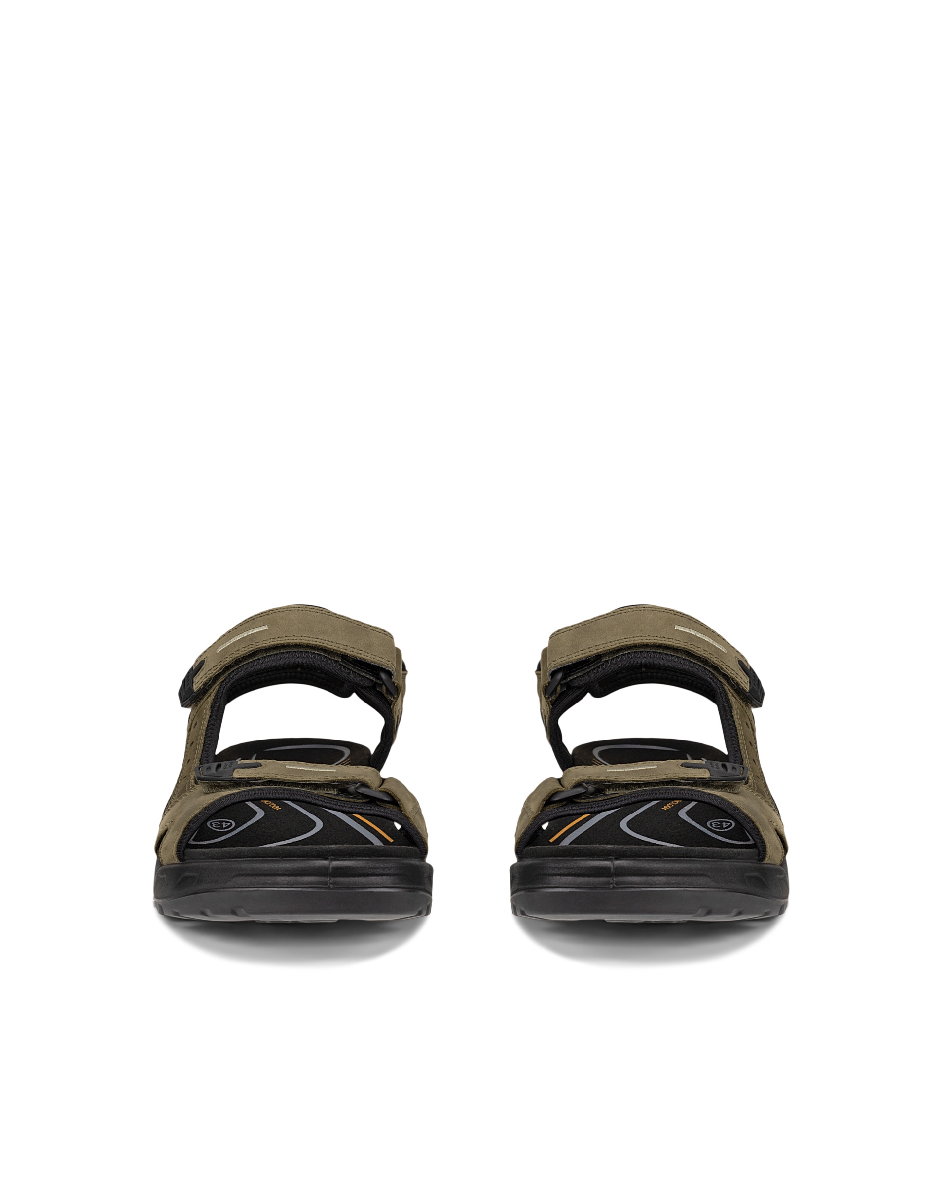 ECCO® Offroad nubuknahast matkasandaalid meestele - Roheline - Front pair