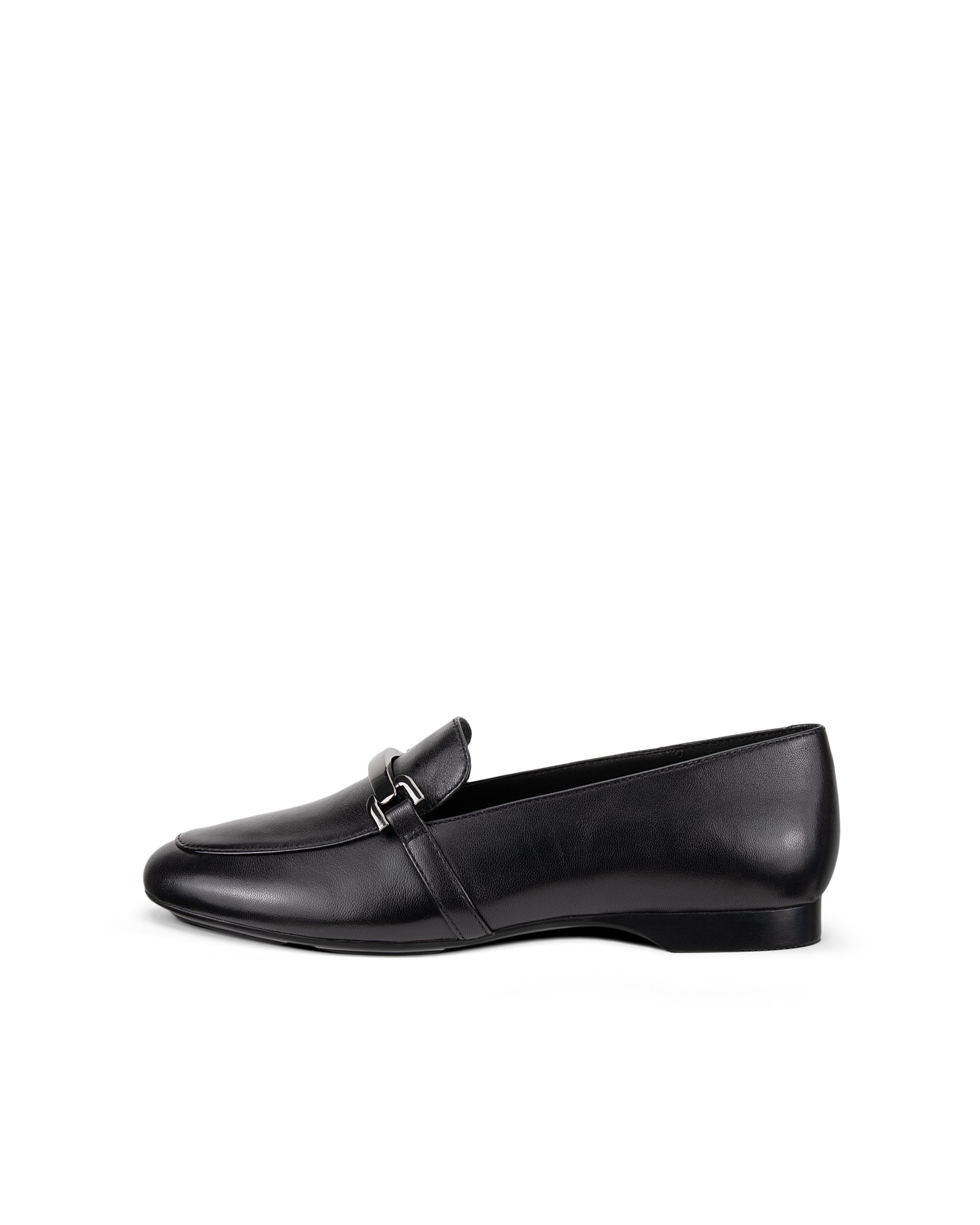 ECCO® ELEVATE 15 mocassins daim pour femme - Noir - Outside