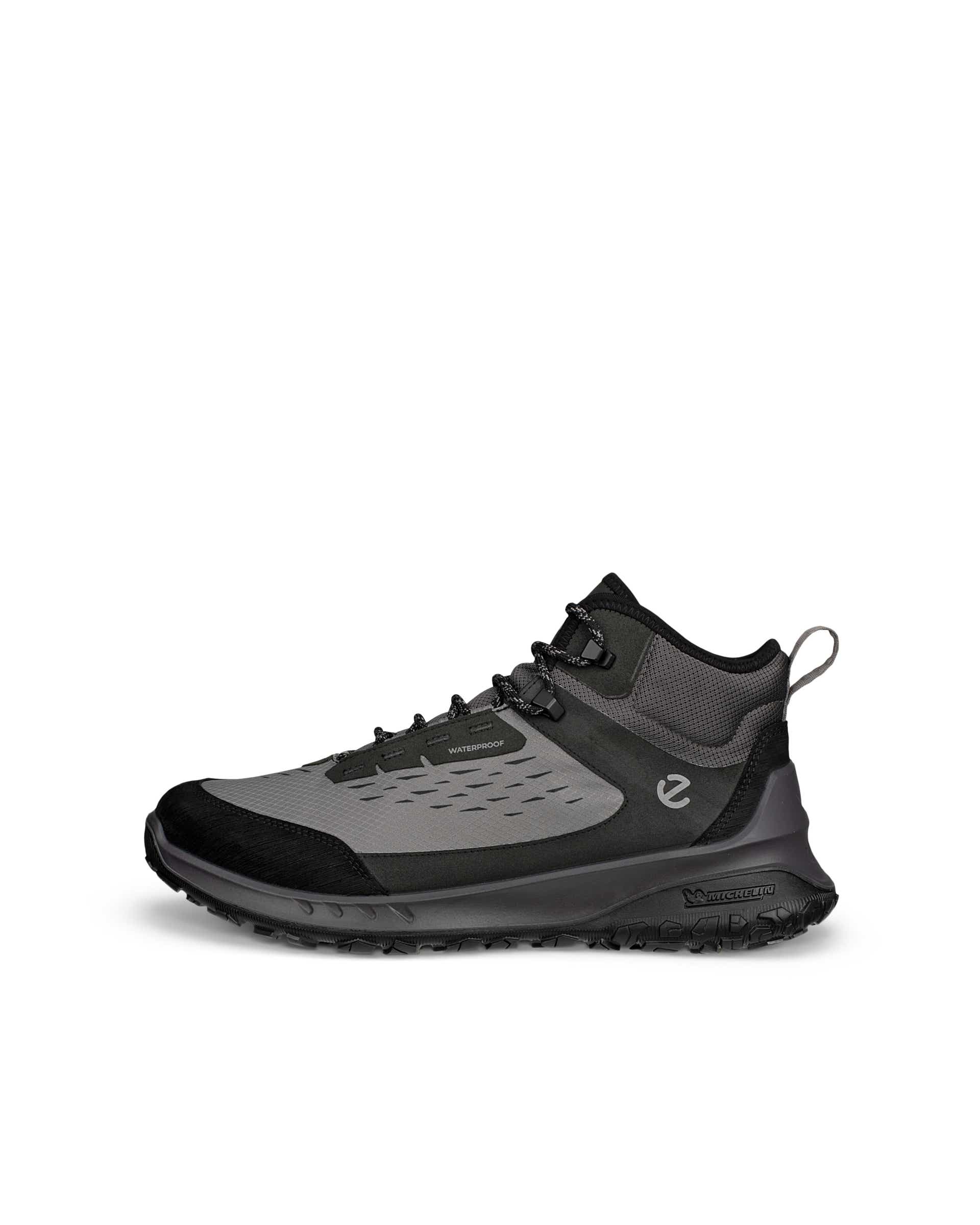 ECCO® ULT-TRN heren hoge wandelschoen - Grijs - Outside