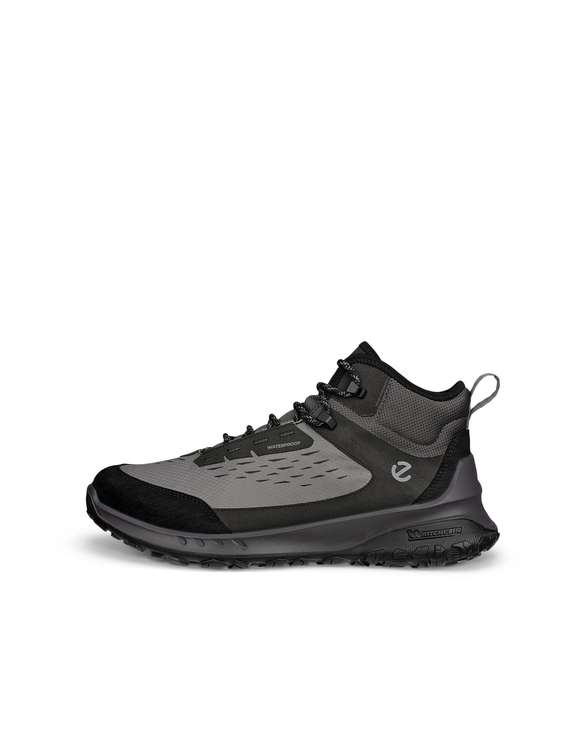 ECCO® ULT-TRN heren hoge wandelschoen - Grijs - Outside