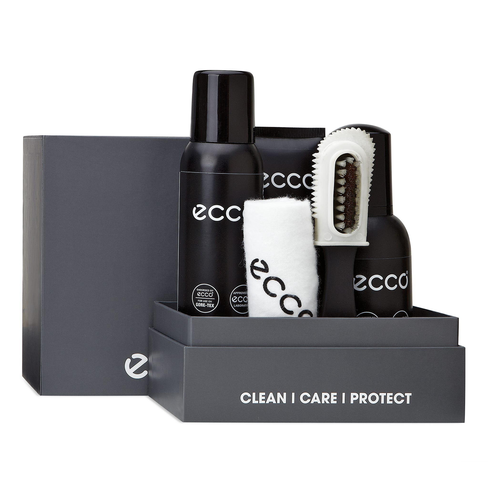 ECCO SHOE CARE KIT - Grey - Main
