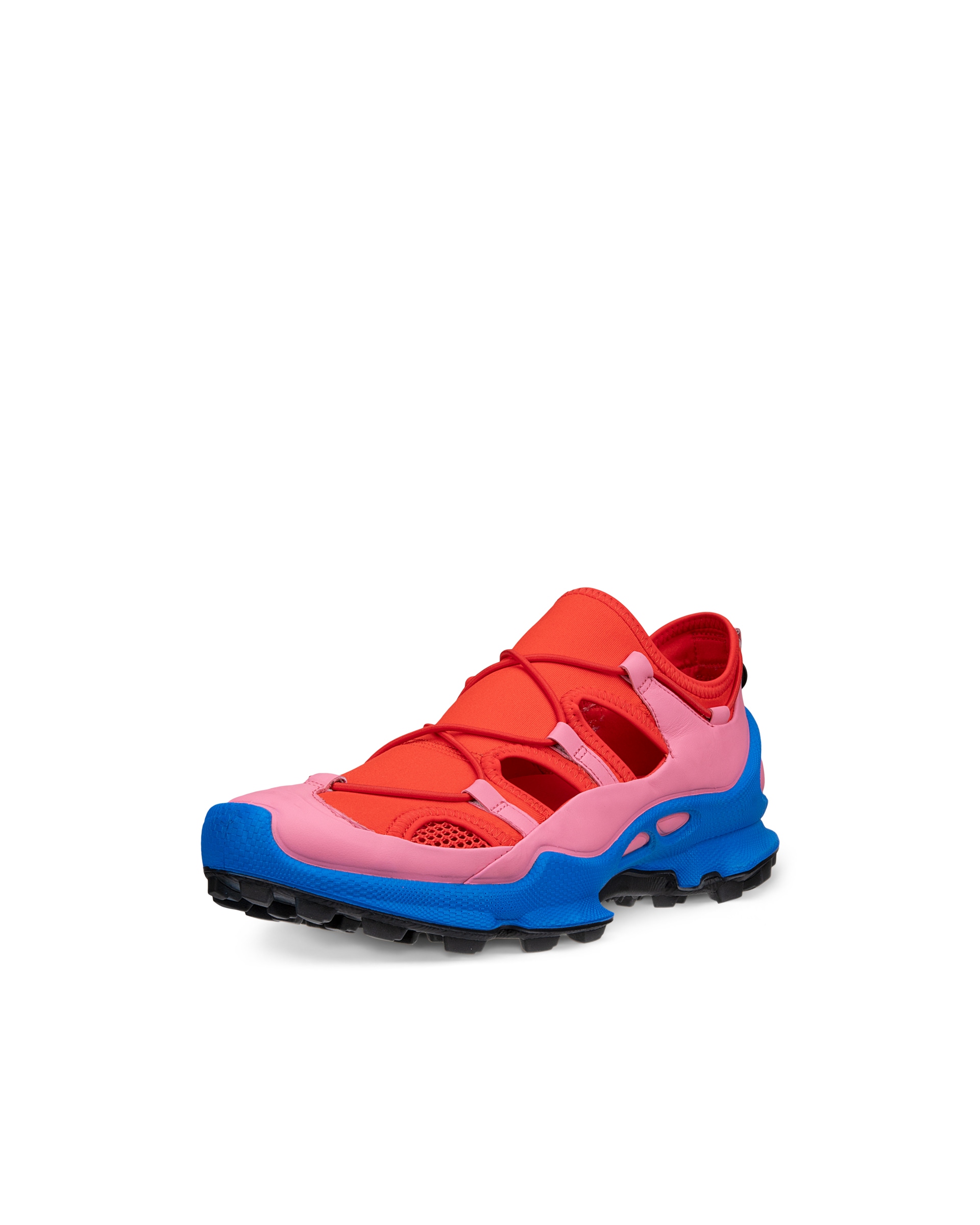 ECCO ピンク バイオム ハイブリッド シューズ ECCO Golf BIOM Hybrid ウィメンズ レザーゴルフシューズ | ホワイト