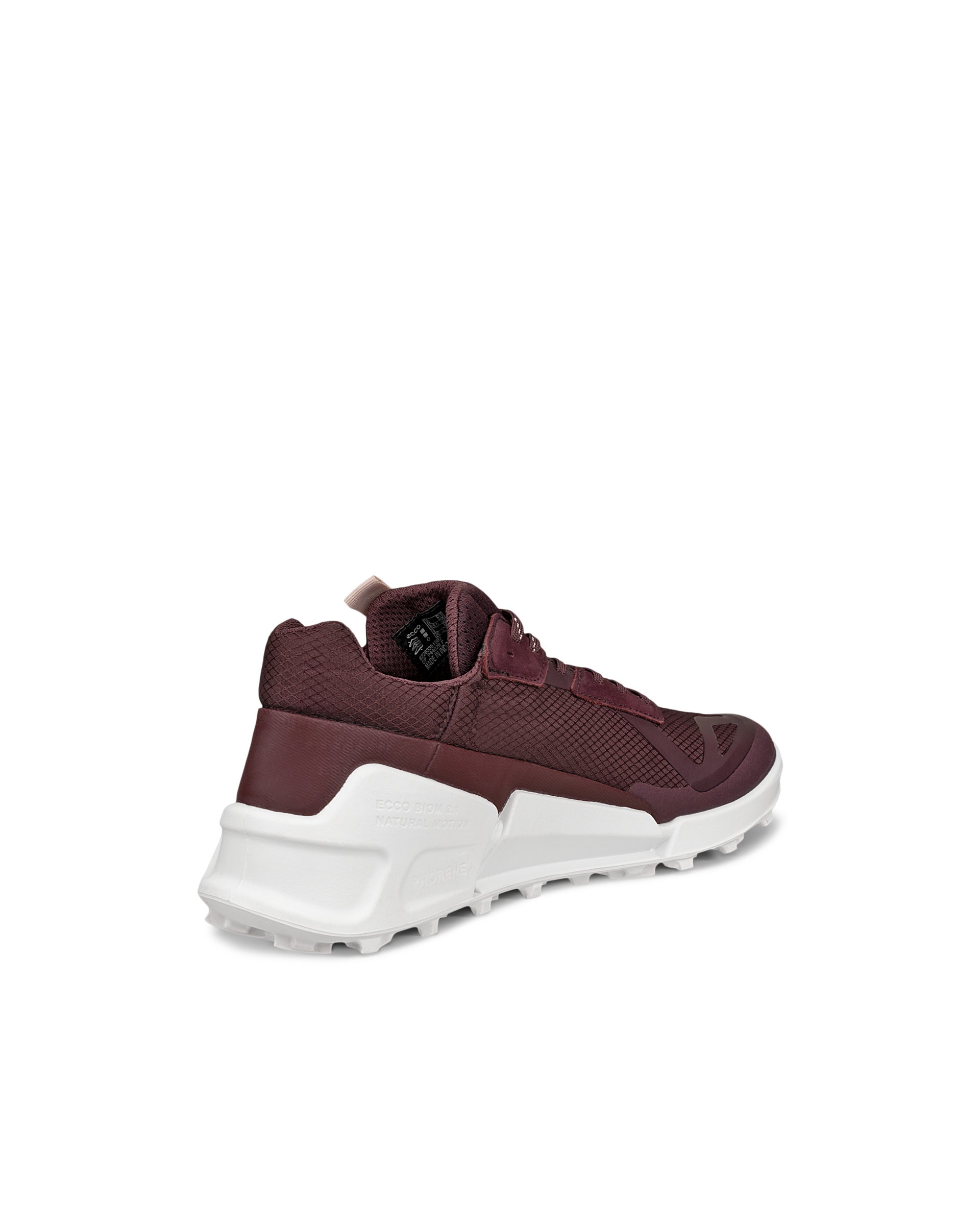 Ženski Gore-Tex športni čevlji iz tkanine ECCO® Biom 2.1 X Country - Vijolična - Back