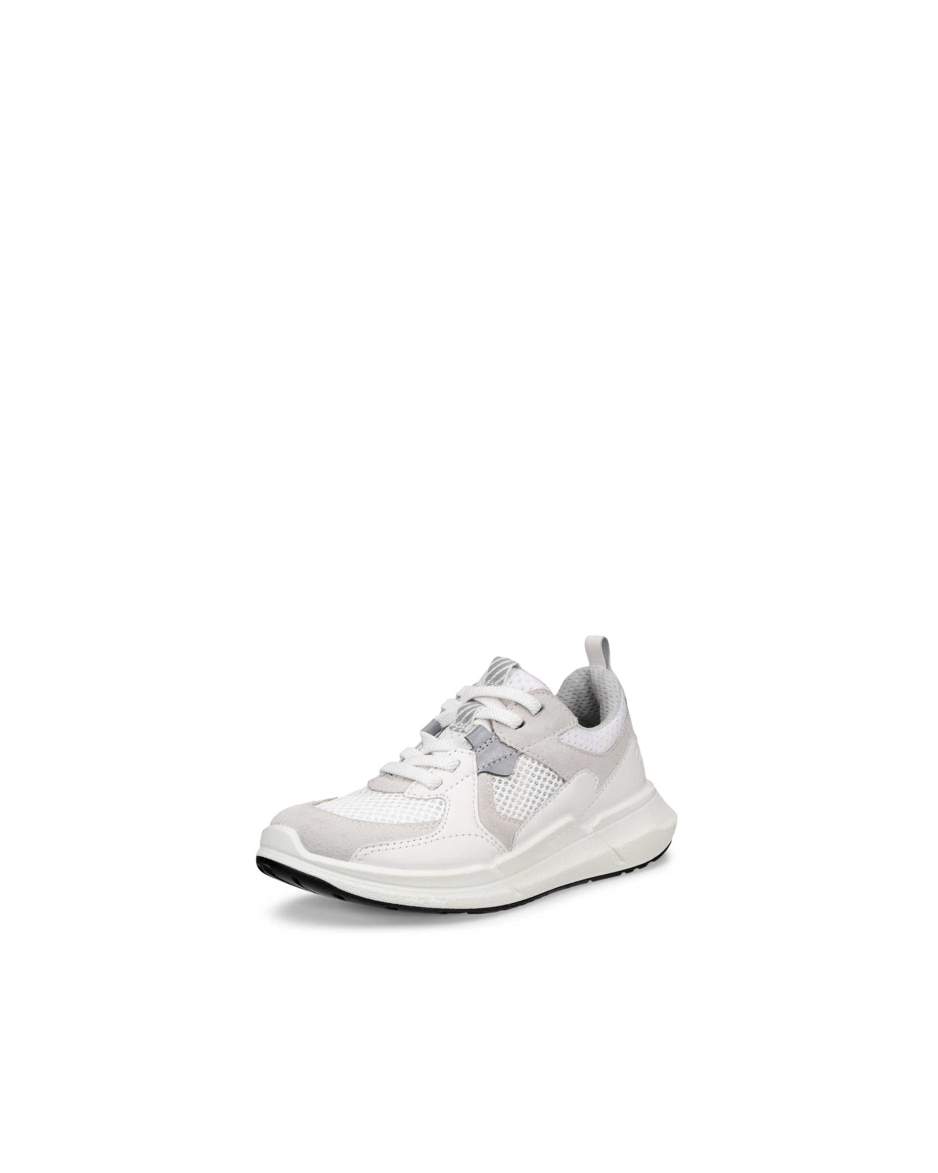 Dětské velurové outdoorové tenisky ECCO® BIOM 2.2 - Bílá - Main