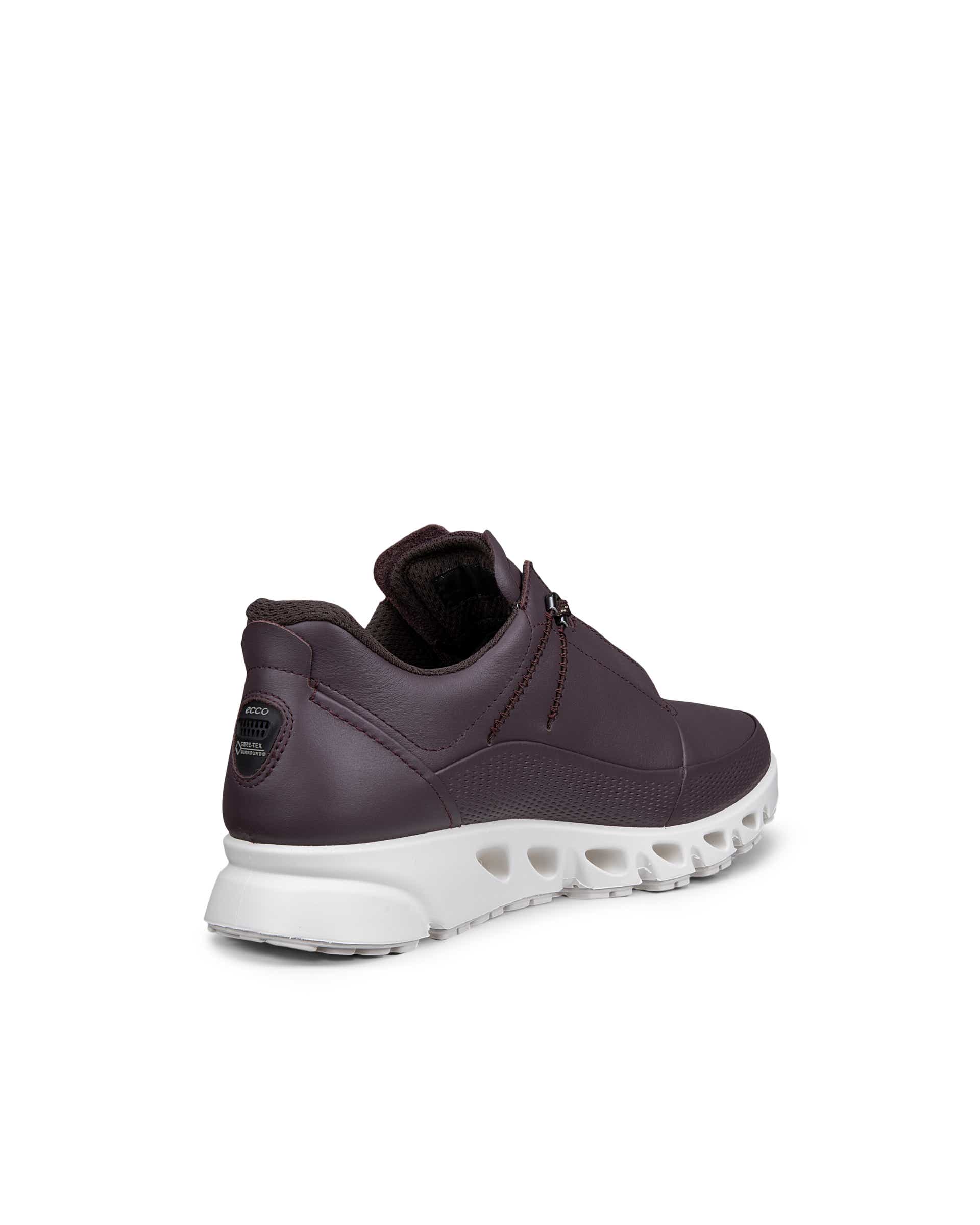 Naisten ECCO® MULTI-VENT nahkainen Gore-Tex-lenkkitossu - Violetti - Back
