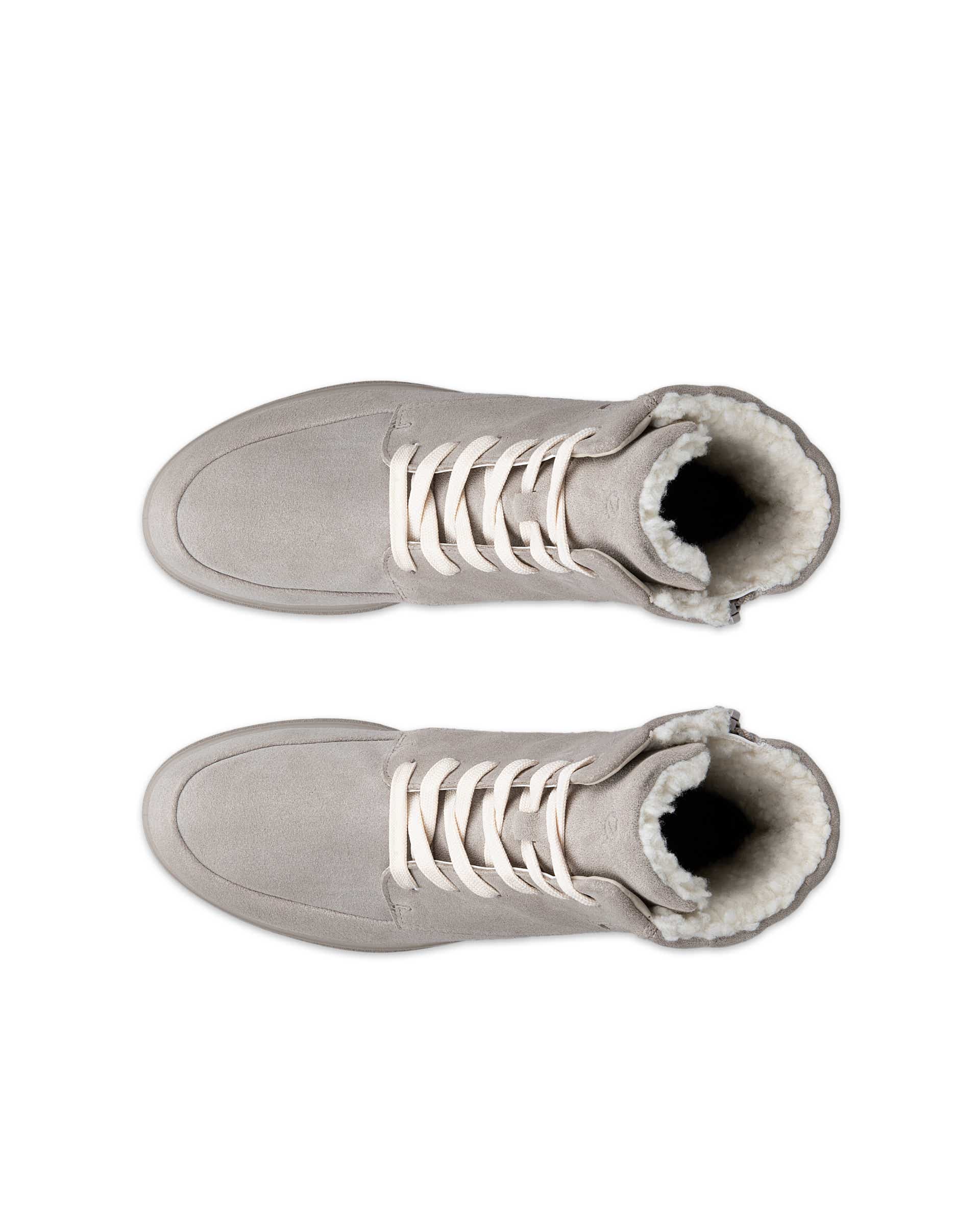 ECCO® BELLA 2 dames waterdichte suède winterlaars - Beige - Top left pair