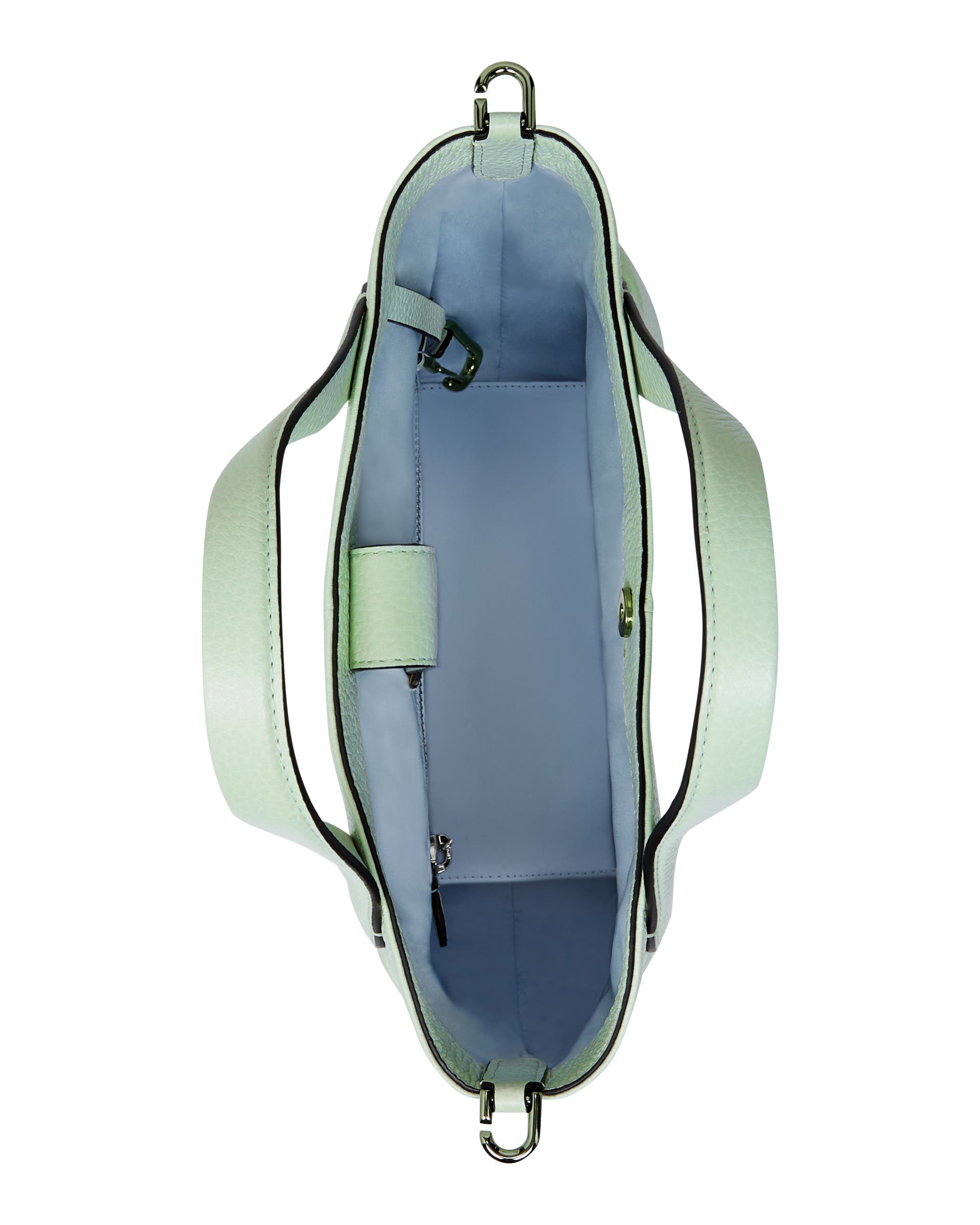 ECCO Tote Pebbled レザートートバッグ - グリーン - Birdeye