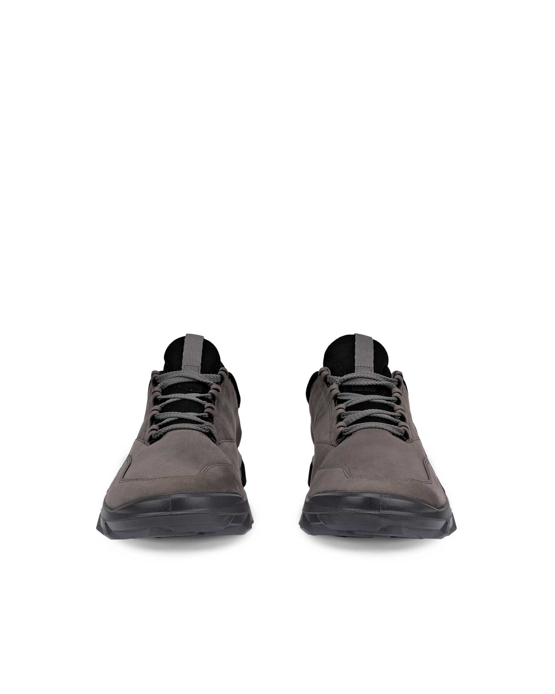 ECCO® MX baskets de plein air en nubuck pour homme - Gris - Front pair