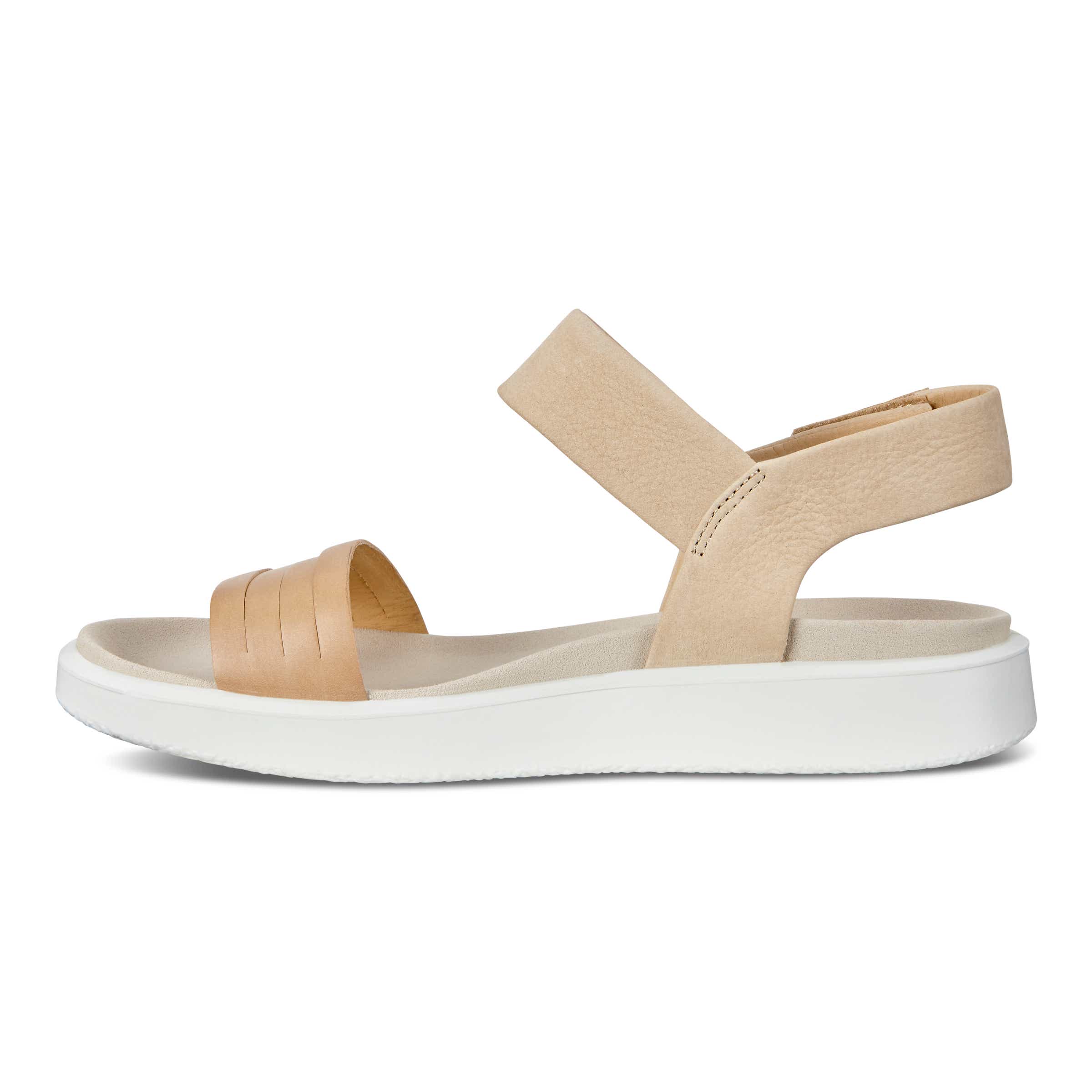 ECCO Women's Flowt Sandals - Brown - Inside