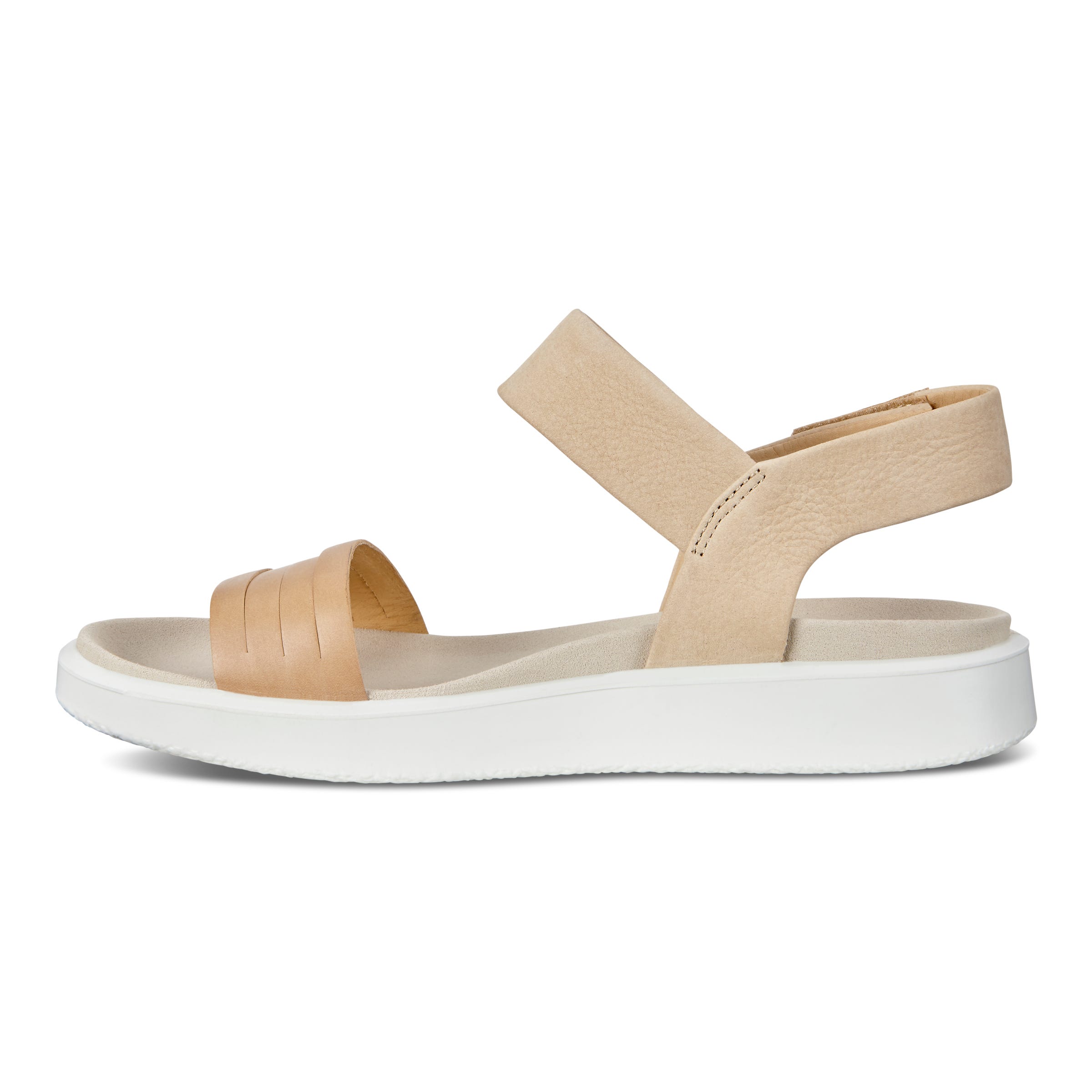 ECCO Women's Flowt Sandals - Brown - Inside
